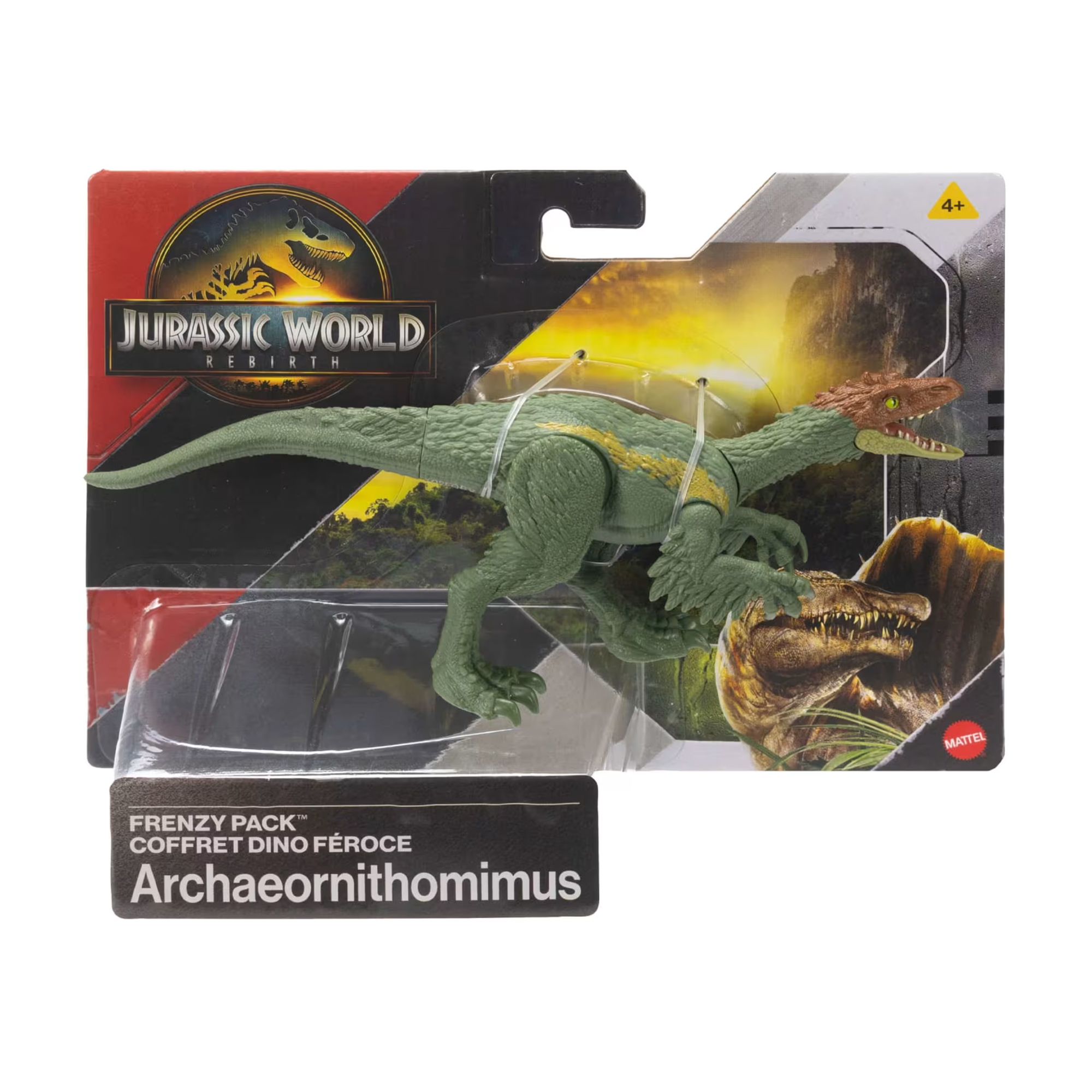 

Фігурка динозавра Jurassic World Зграя хижаків, Archaeornithomimus, зелений, від 4 років (JGB72)
