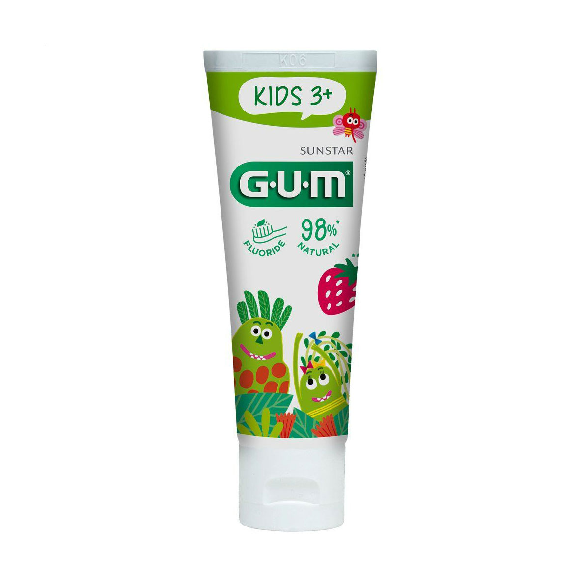 

Дитяча зубна паста-гель GUM Kids від 3 років, 50 мл
