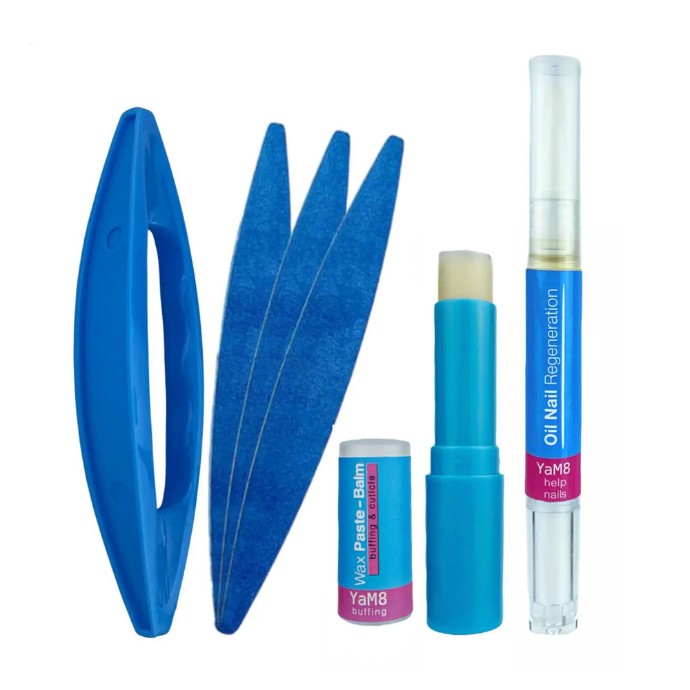 

Набір для воскування нігтів Magic Girl YaM8 (баф-основа, 1 шт + змінні файли, 3 шт + віск-стік, 5 мл + олія, 3 мл)