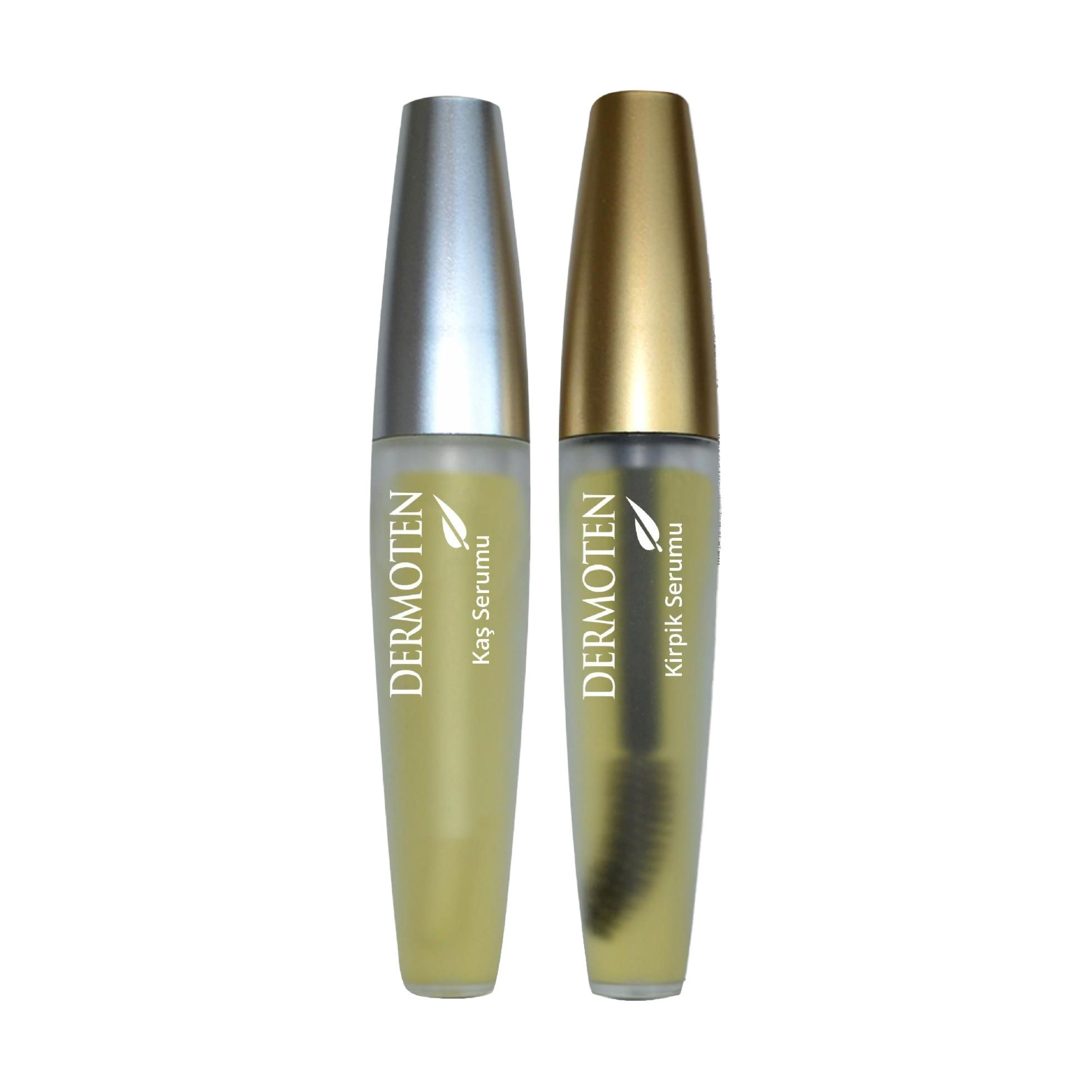 

Сироватка для догляду за бровами та віями Dermoten Eyelash & Eyebrow Serum, 2*10 мл