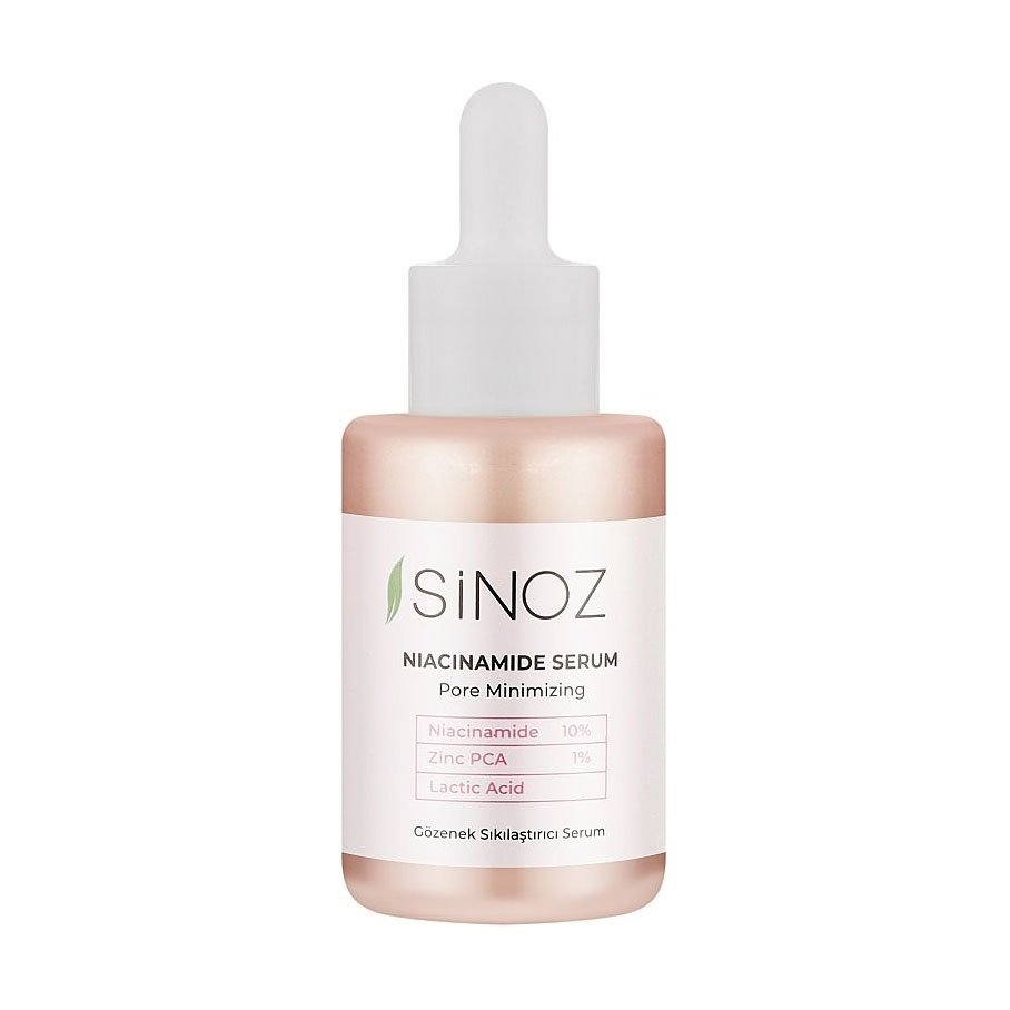 

Сироватка для обличчя Sinoz Niacinamide Serum Pore Minimizing з ніацинамідом, 30 мл