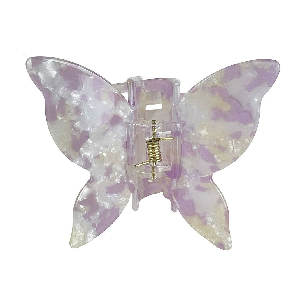 

Заколка для волосся Chacott Hair Clip Metelyk White Violet, 6.5*6 см, 1 шт