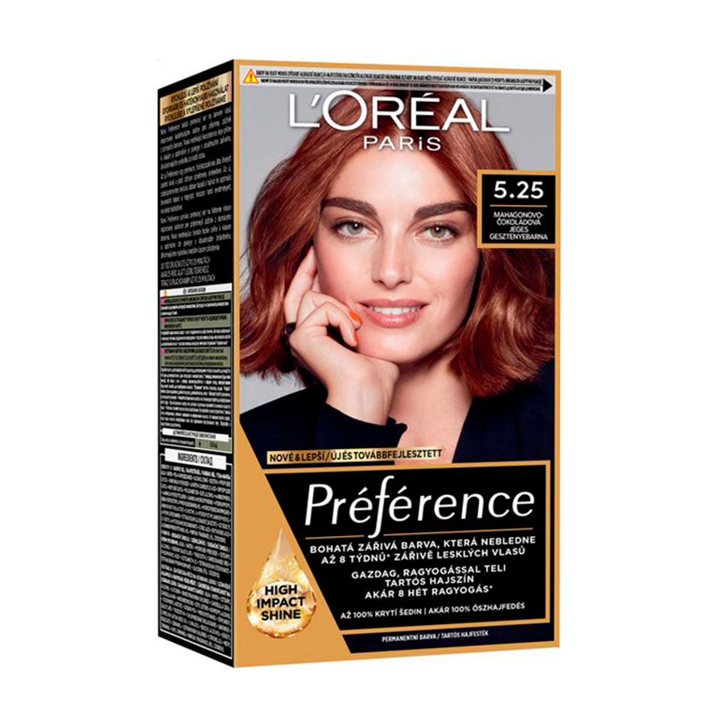 Стійка фарба для волосся L'Oreal Paris Preference 5.25, 174 мл