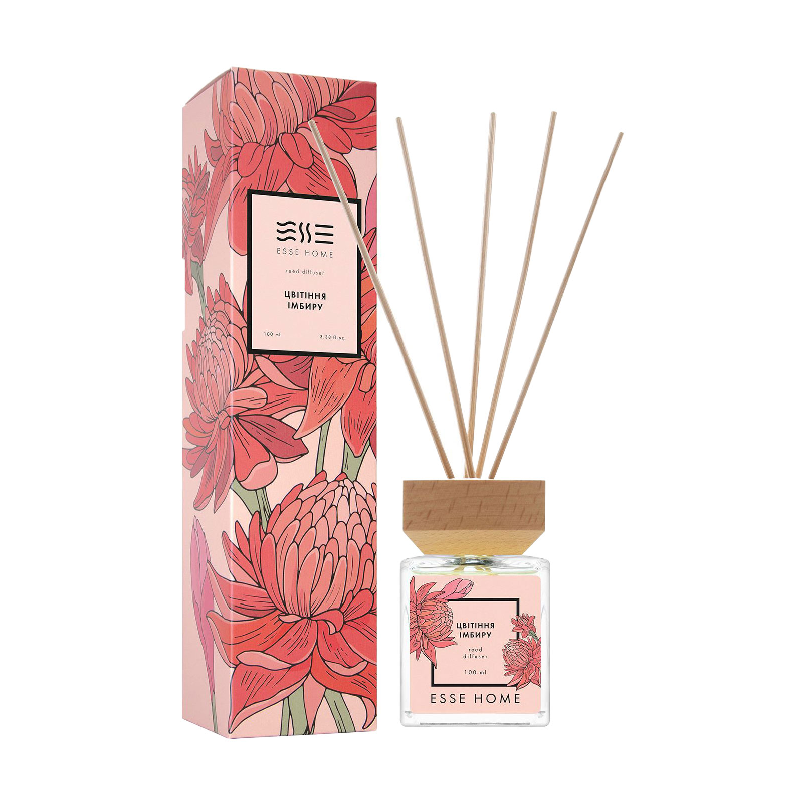 

Аромадифузор Esse Home Цвітіння імбиру, 100 мл