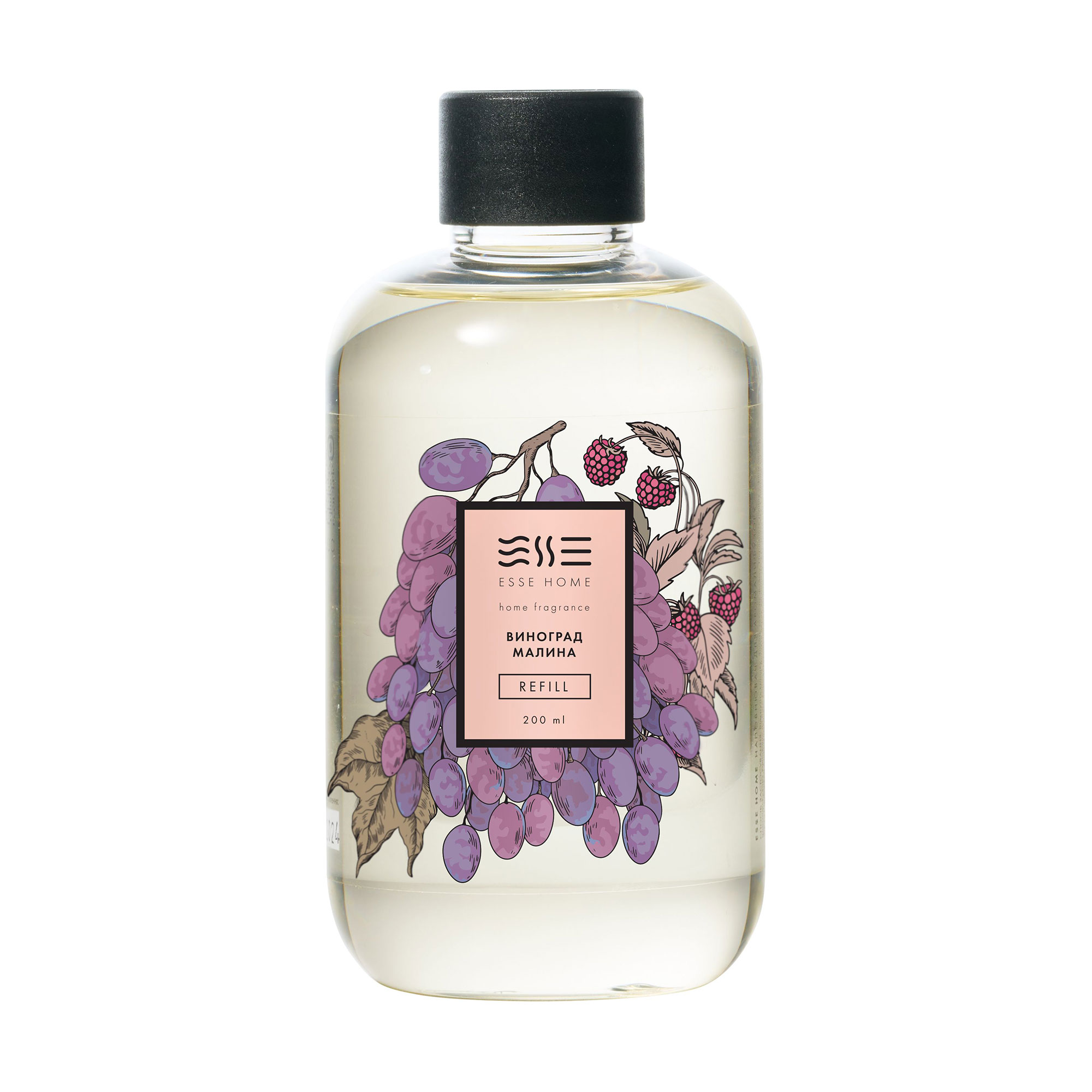 

Змінний блок для аромадифузору Esse Home Виноград та малина, 200 мл