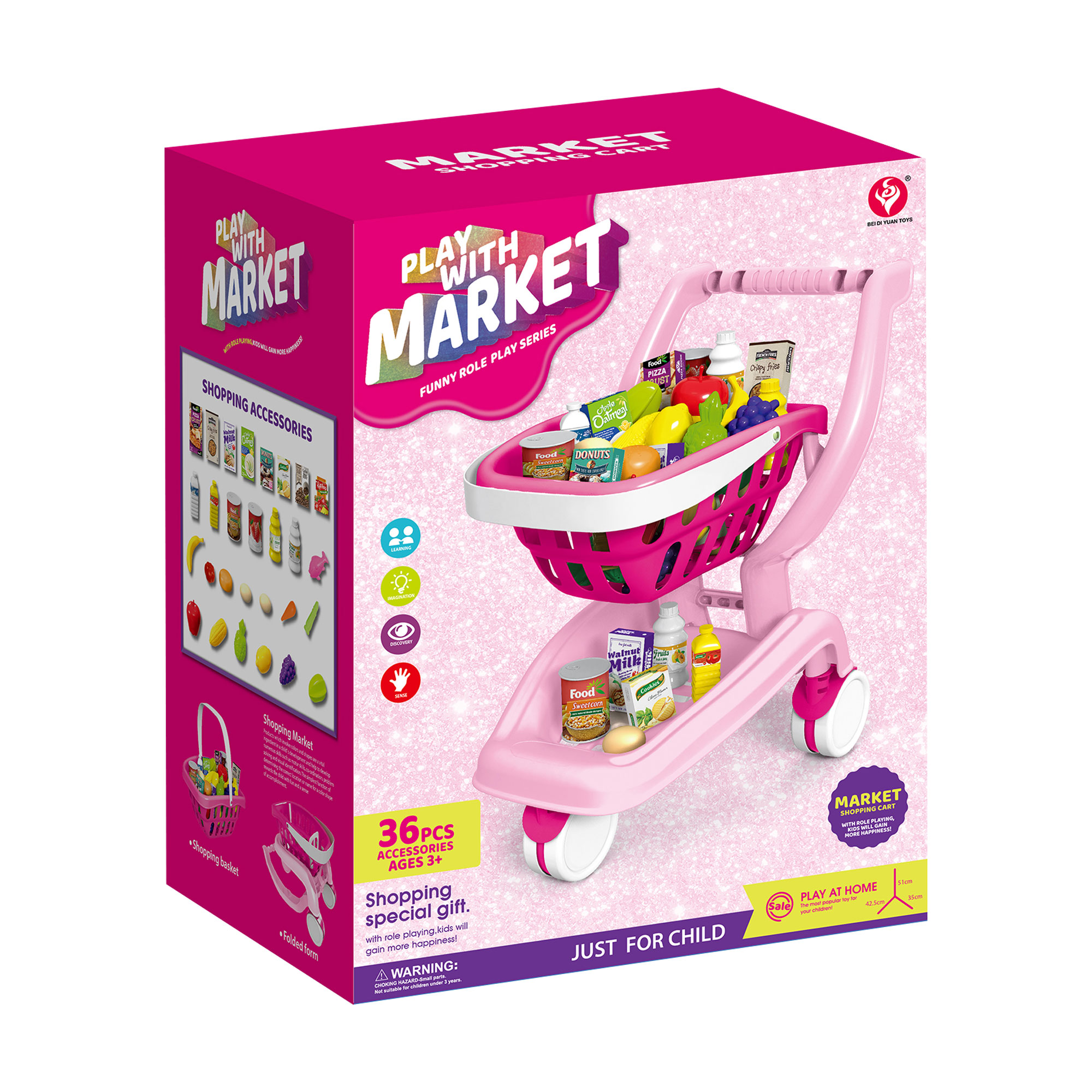 

Дитячий ігровий набір BEI DI YUAN TOYS Шопінг малюка, від 3 років (922-151)