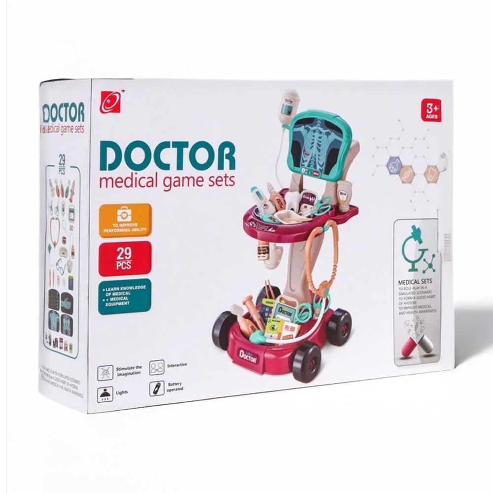 

Уцінка! Дитячий ігровий набір LC1 Медичний рентген-кабінет, від 3 років (660-88)