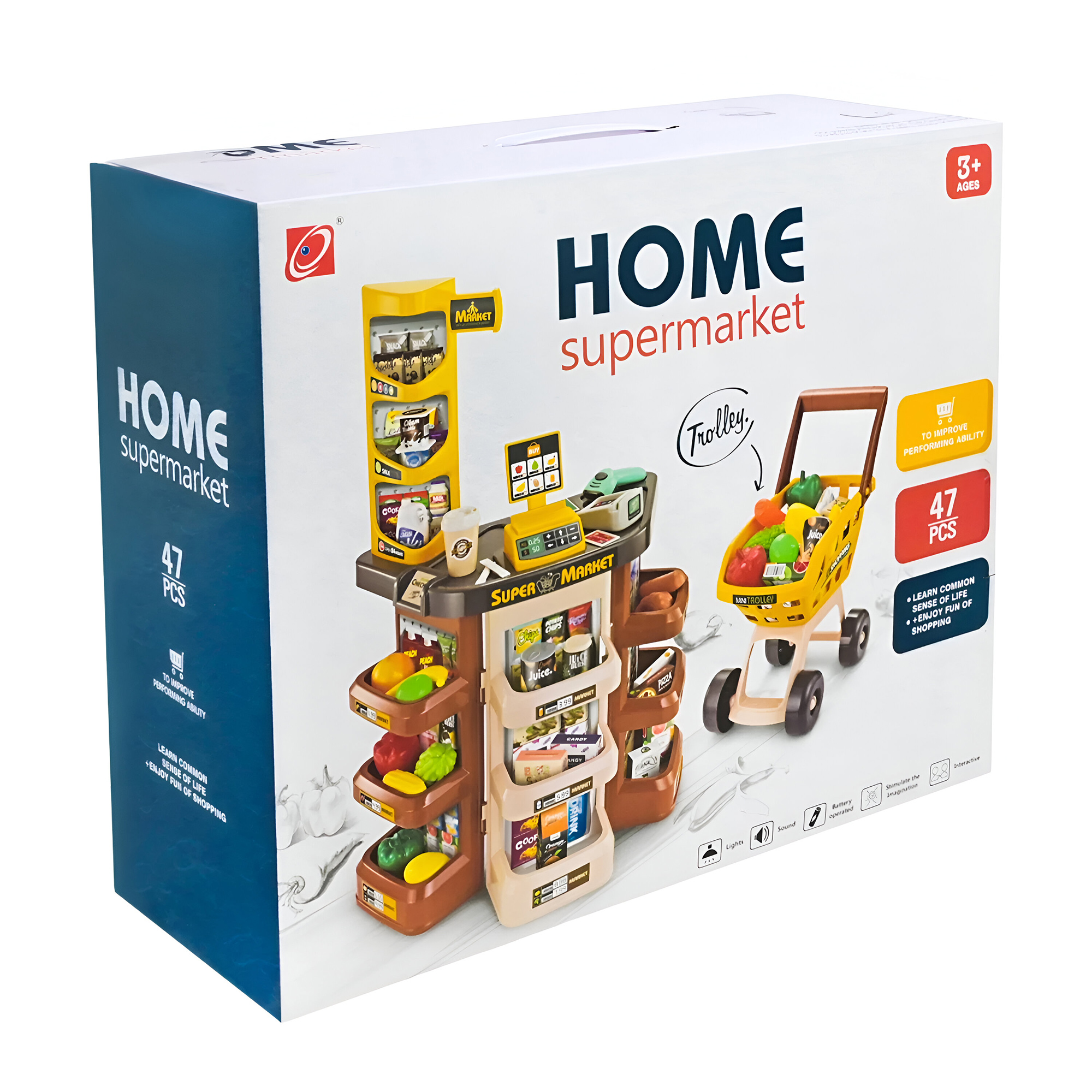 

Дитячий ігровий набір LC1 Домашній супермаркет, від 3 років (668-77)