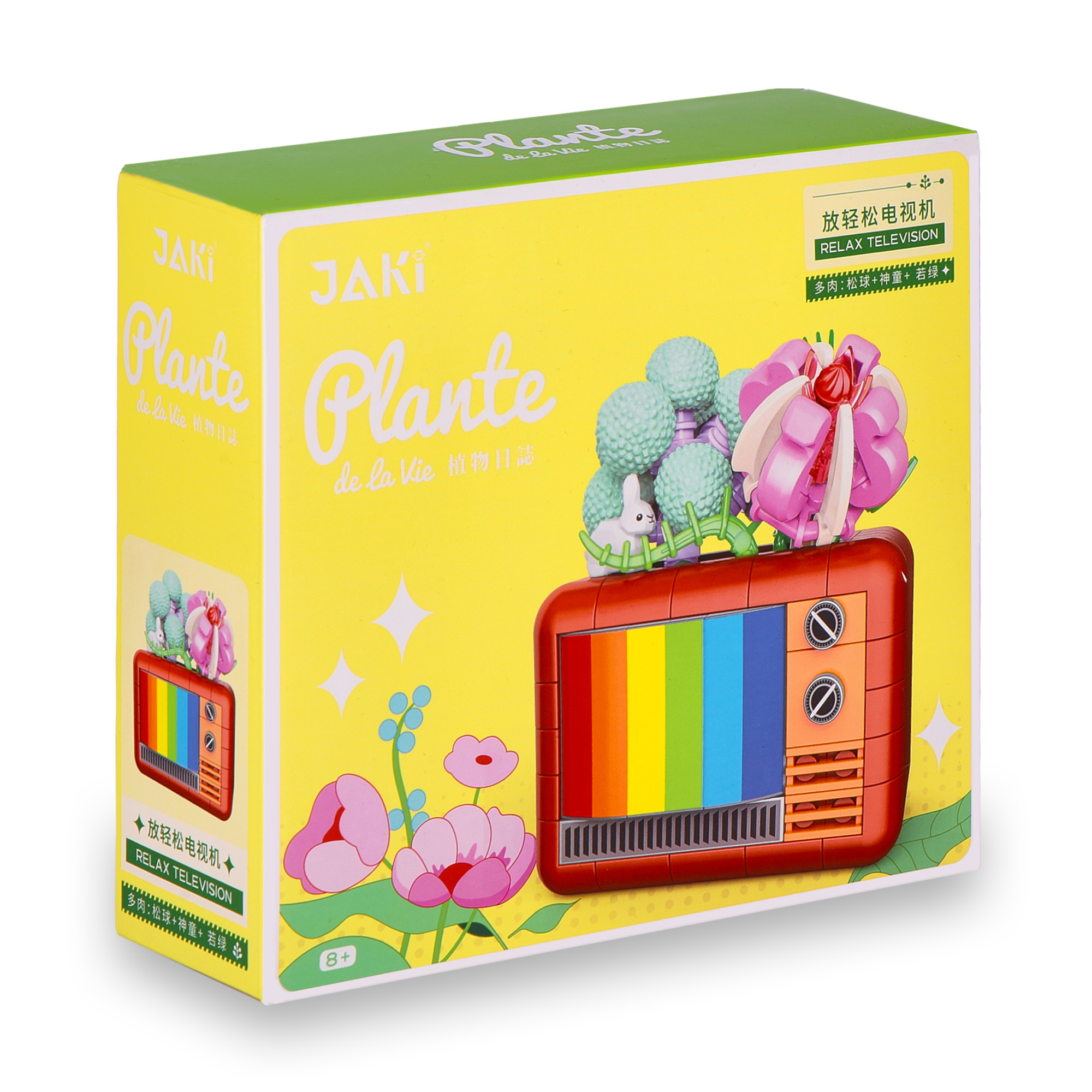 

Дитячий конструктор JAKI Квітучий телевізор, 207 деталей, від 8 років (JK2716)