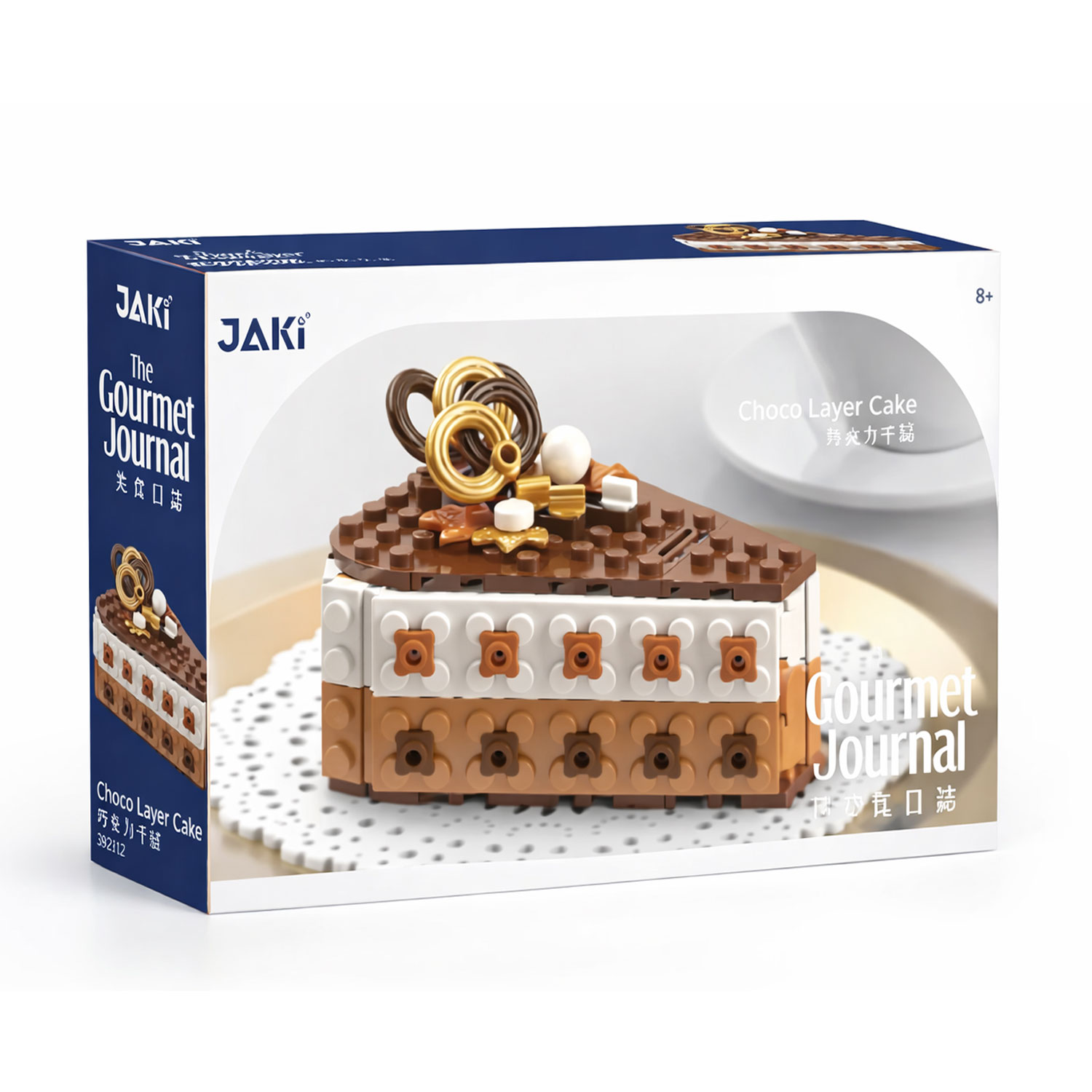 

Дитячий конструктор JAKI Шматочок тортика, 107 деталей, від 8 років (JK5621)