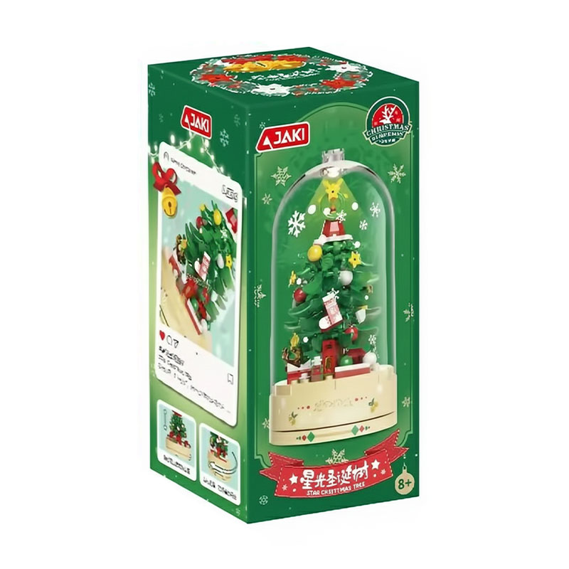 

Дитячий конструктор JAKI Зелена красуня під куполом, 200 деталей, від 8 років (LK002)