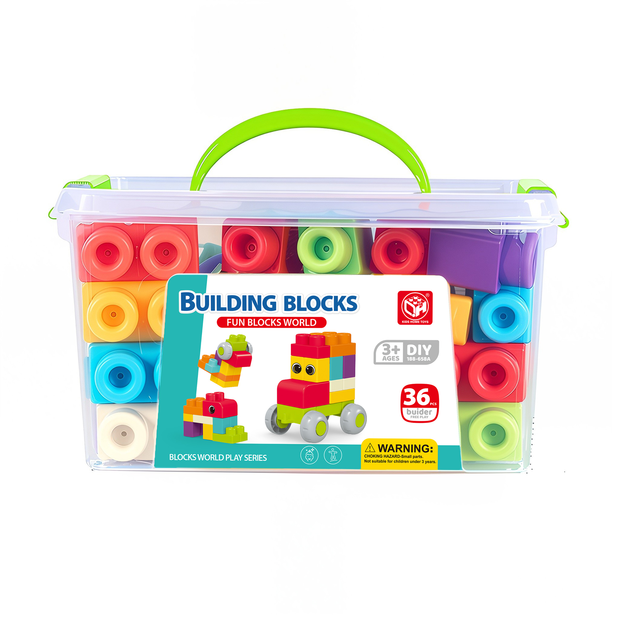 

Дитячий конструктор KIDS HOME TOYS Будуйко, від 3 років (188-700A)