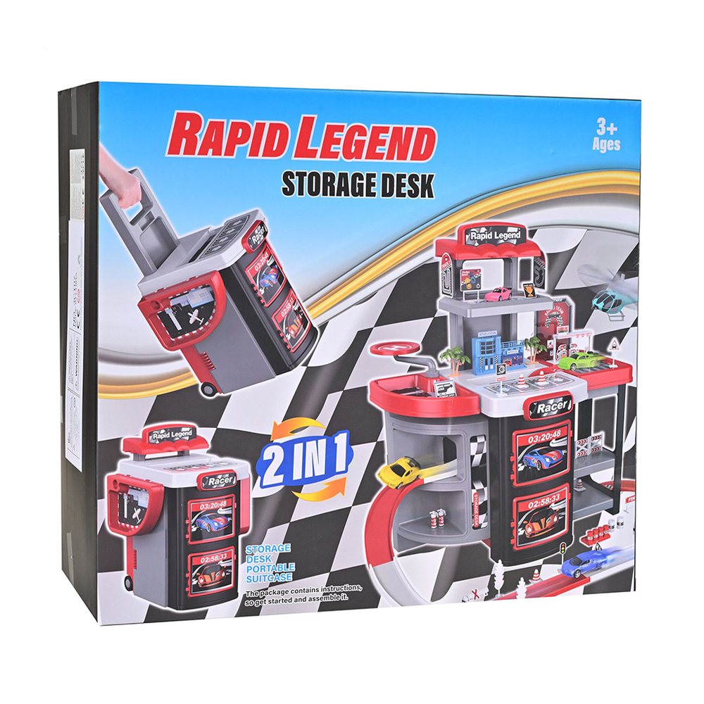 

Дитячий ігровий набір VANYEH Трек у валізі, від 3 років (14P07)