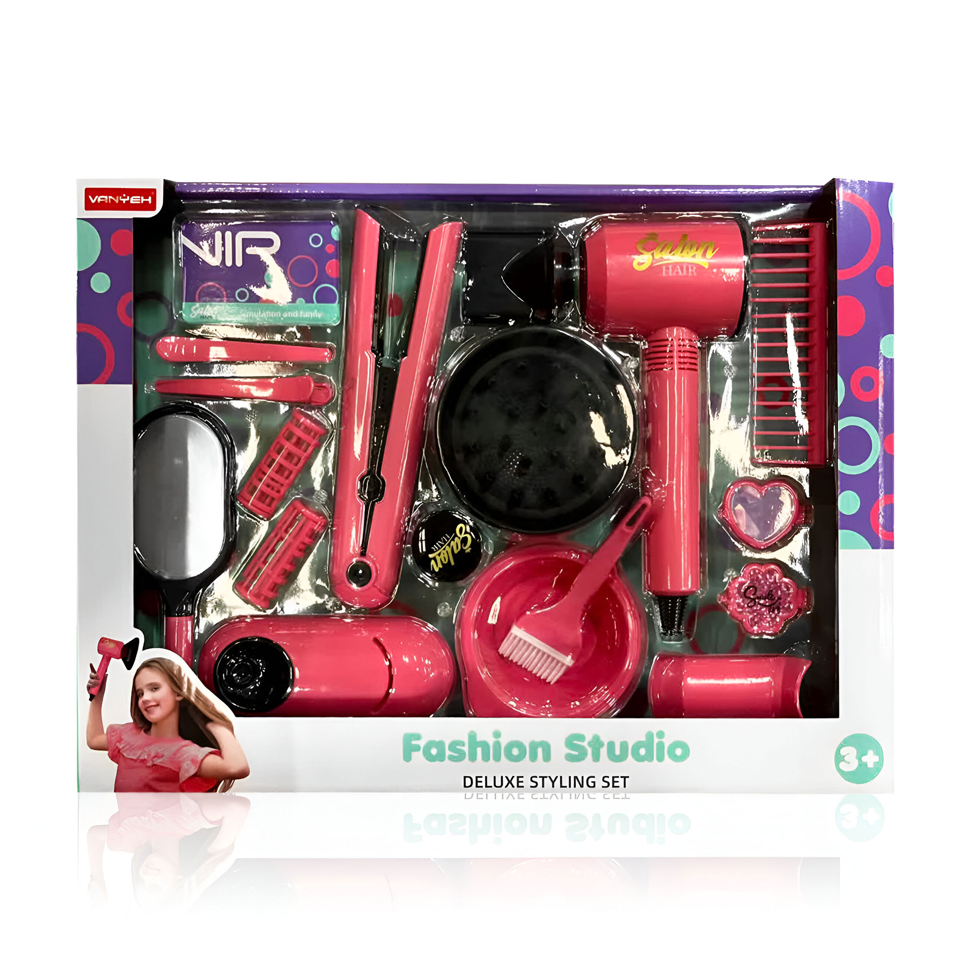 

Дитячий ігровий набір VANYEH Юний стиліст, від 3 років (4WY003)