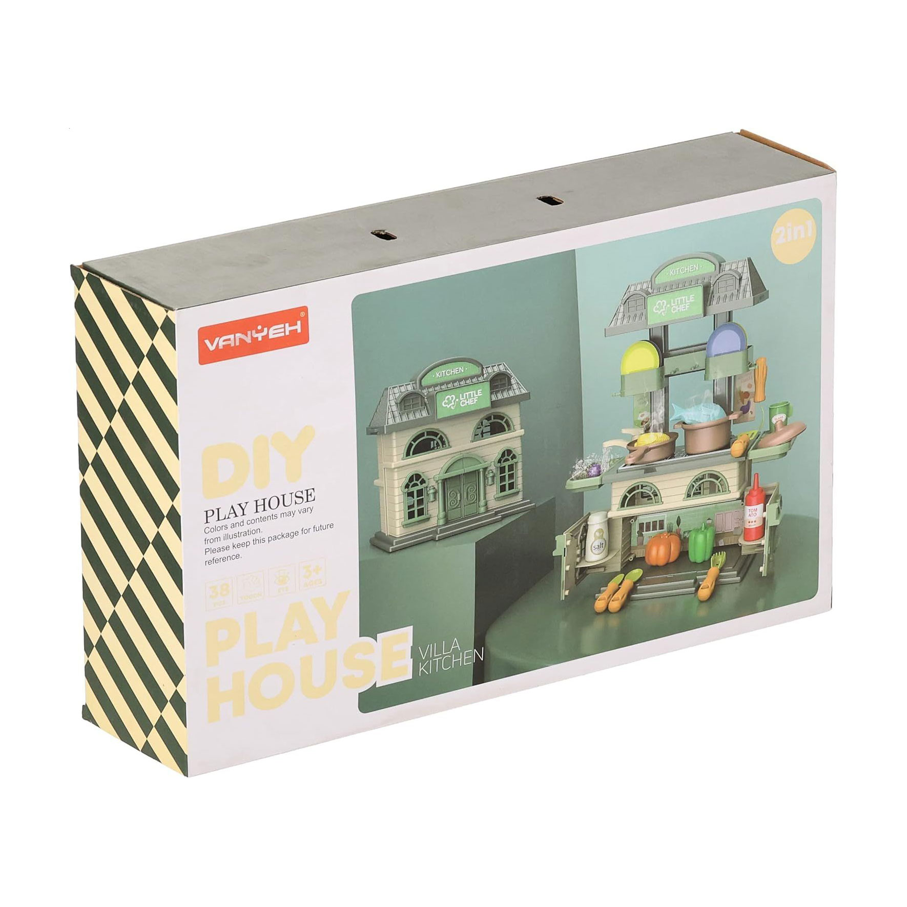 

Дитячий ігровий набір VANYEH Кухня, у вигляді будинку, від 3 років (15R05)