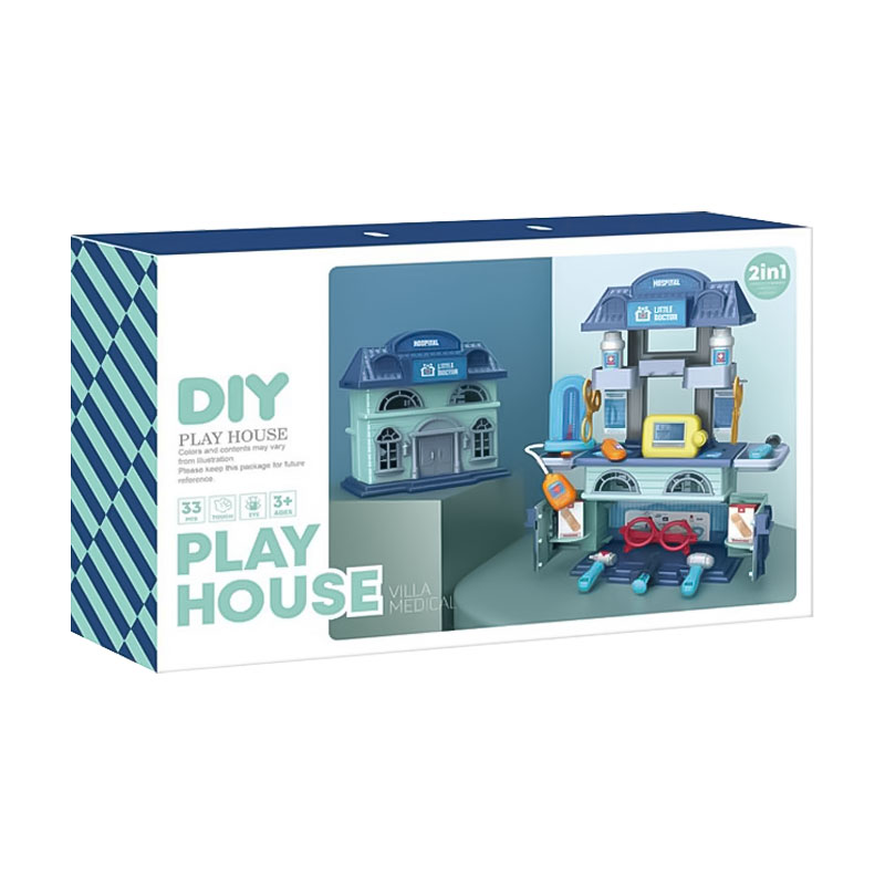

Дитячий ігровий набір VANYEH Лікарня, у вигляді будинку, від 3 років (15R08)