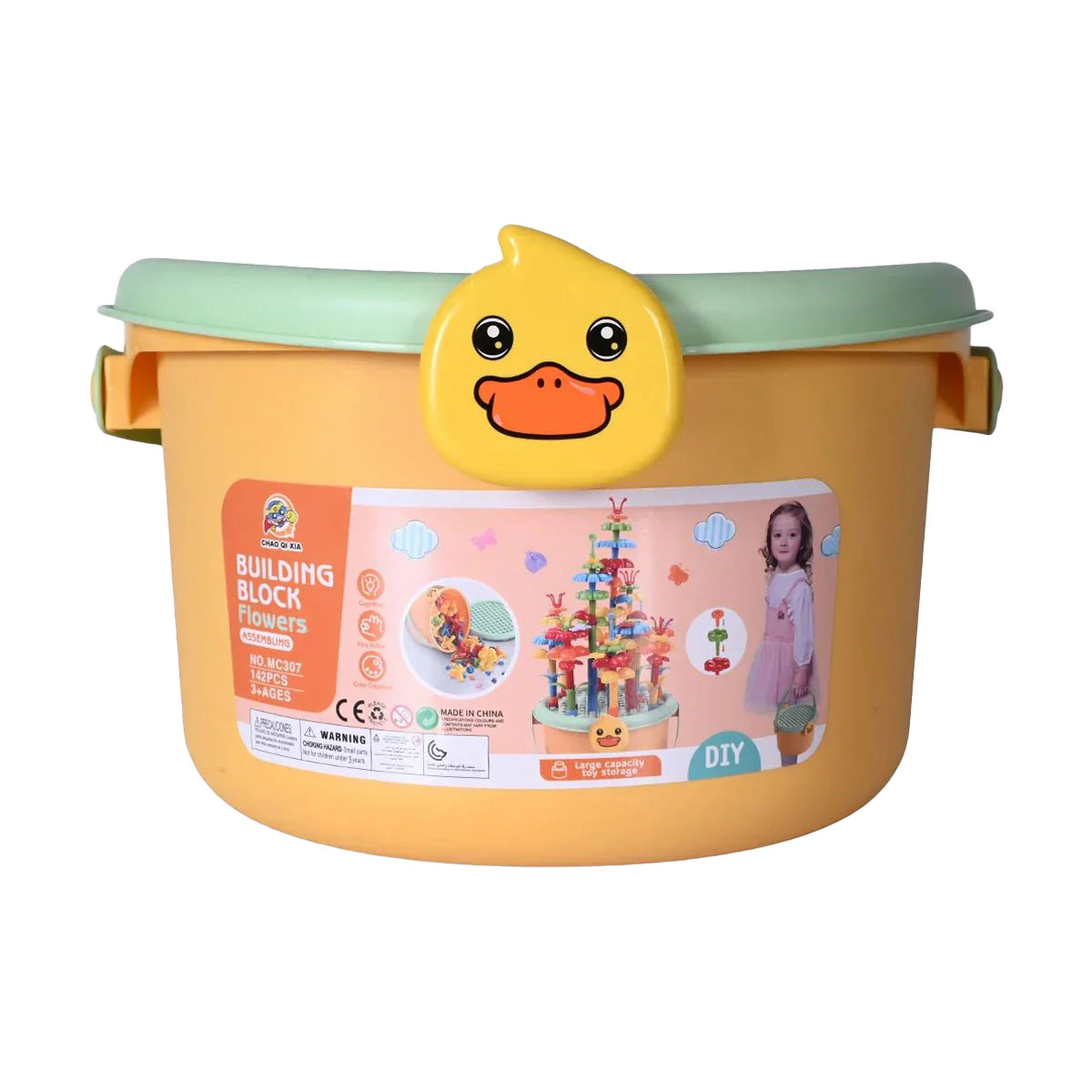 

Дитячий конструктор CHAOQIXIA Квіти каченя, від 3 років (MC307)