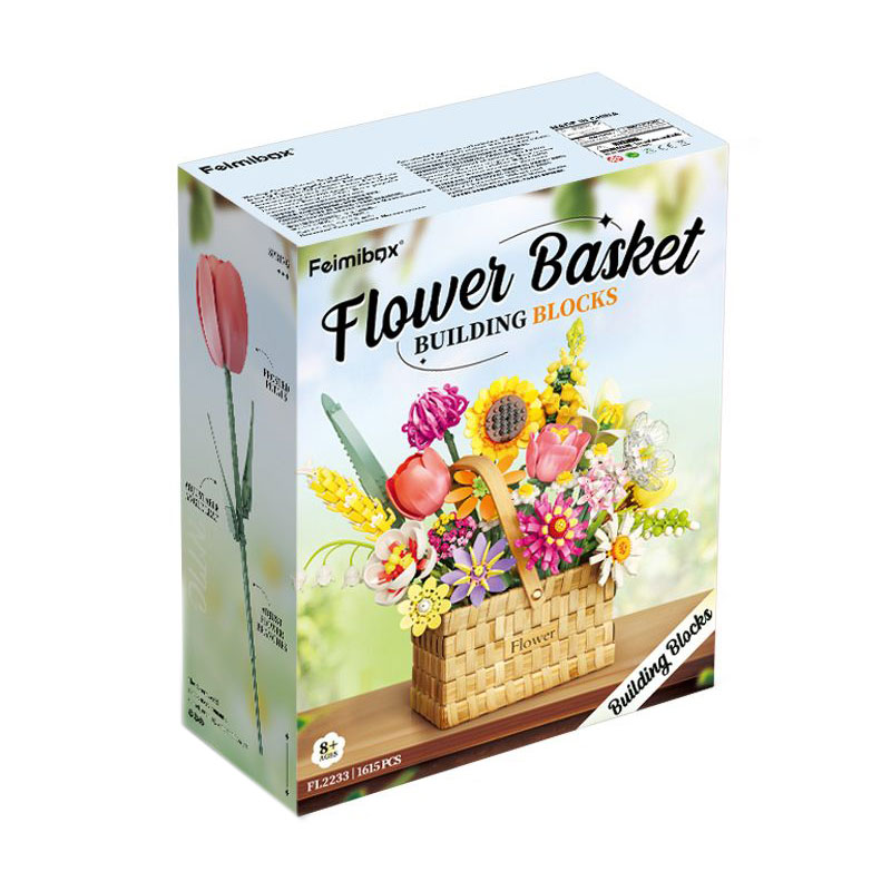 

Дитячий конструктор Feimibox Кошик краси, 2860 деталей, від 5 років (FL2233)
