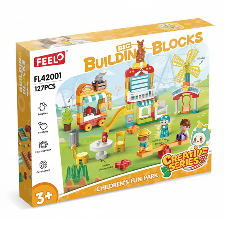 

Дитячий конструктор FEELO TOYS Світ розваг, 127 деталей, від 3 років (FL42001)