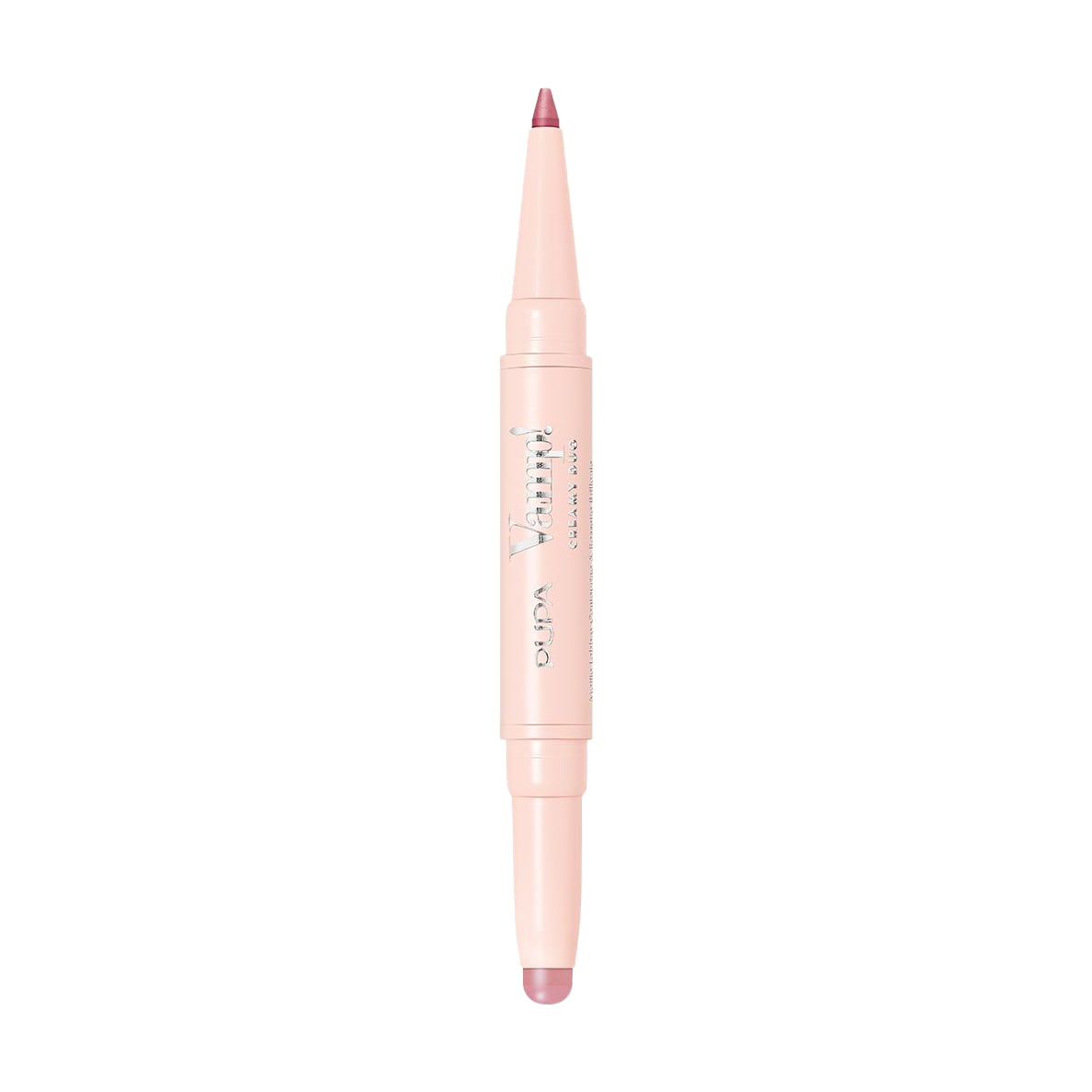 

Олівець-помада для губ 2 в 1 Pupa Vamp! Creamy Duo Contouring Lip Pencil & Brilliant Lipstick 019 Vibrant Rose, 1 г