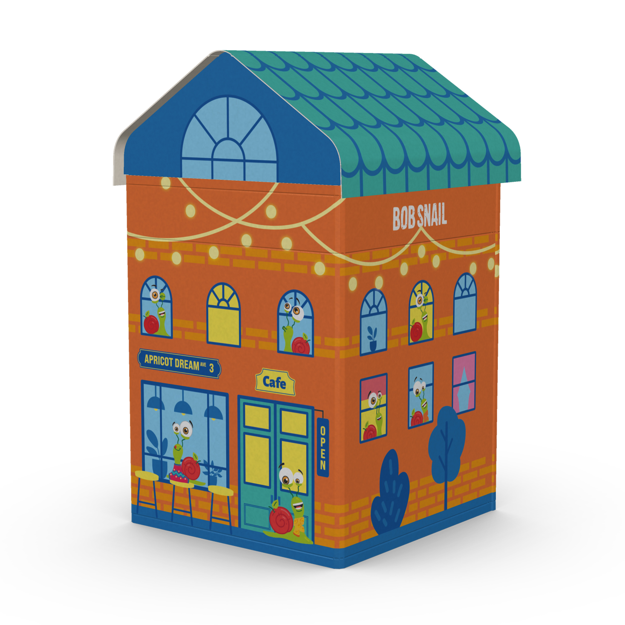 

Подарунковий бокс Bob Snail Snail City з іграшкою, Apricot Dream, 12 продуктів