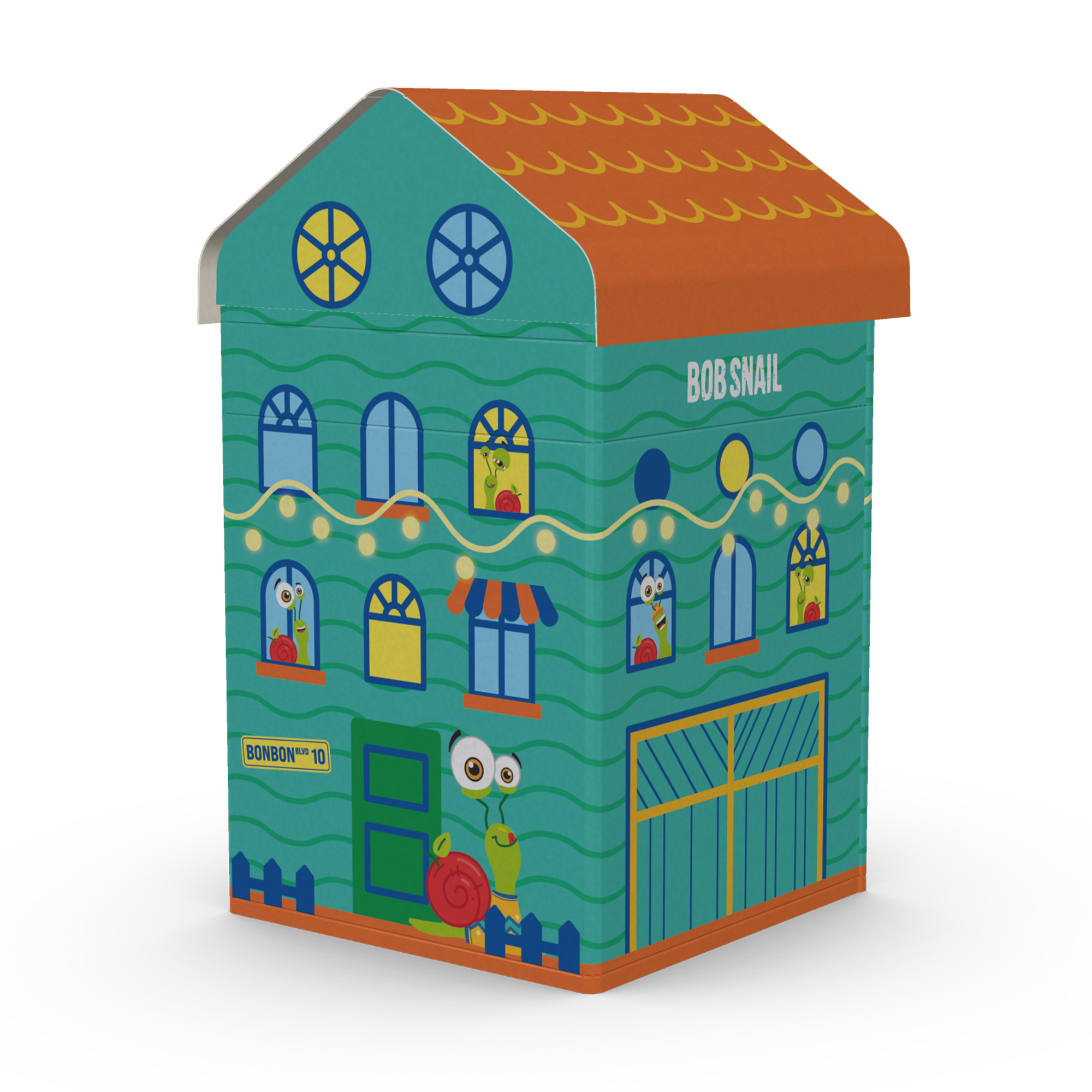 

Подарунковий бокс Bob Snail Snail City з іграшкою, Bonbon, 12 продуктів