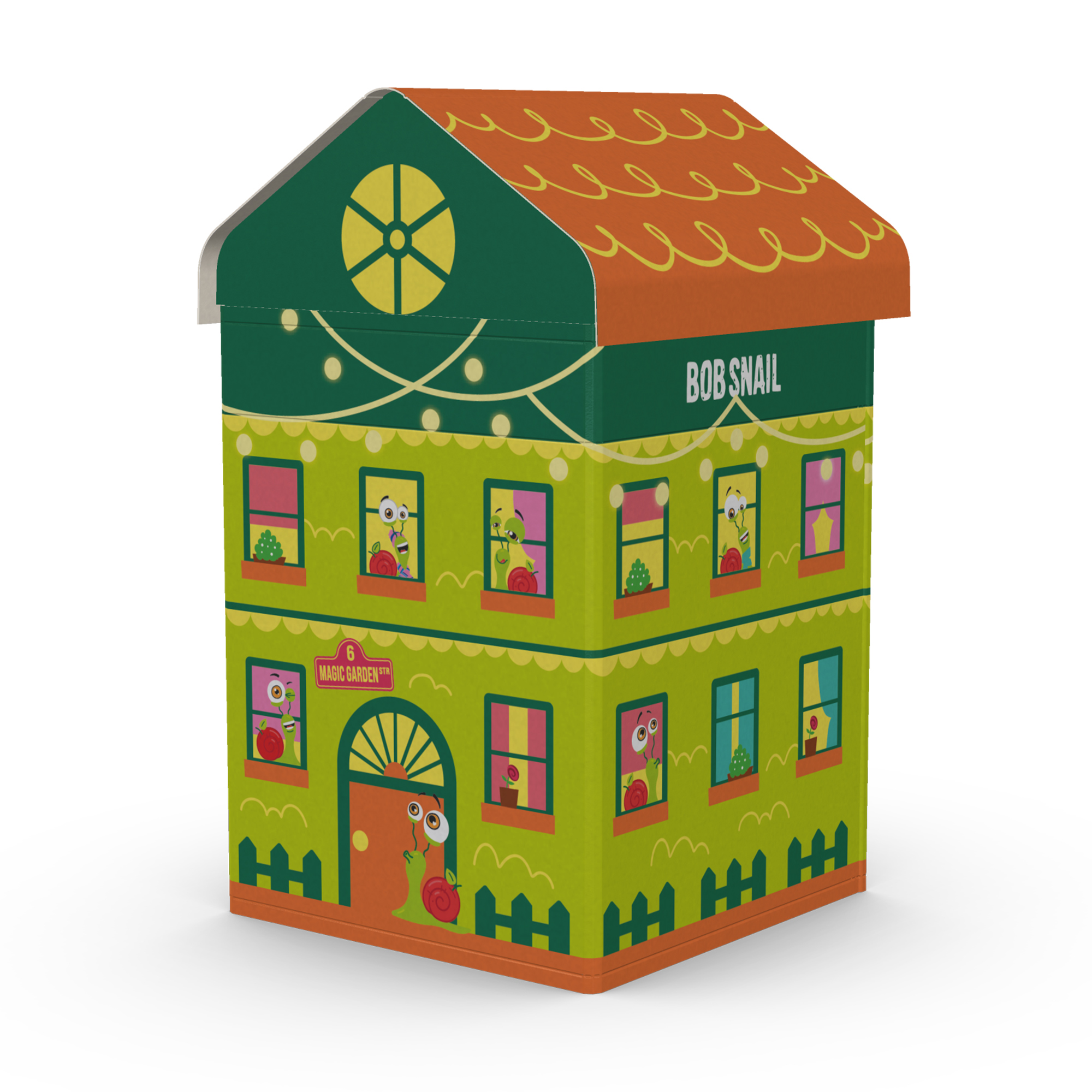 

Подарунковий бокс Bob Snail Snail City з іграшкою, Magic Gargen, 12 продуктів