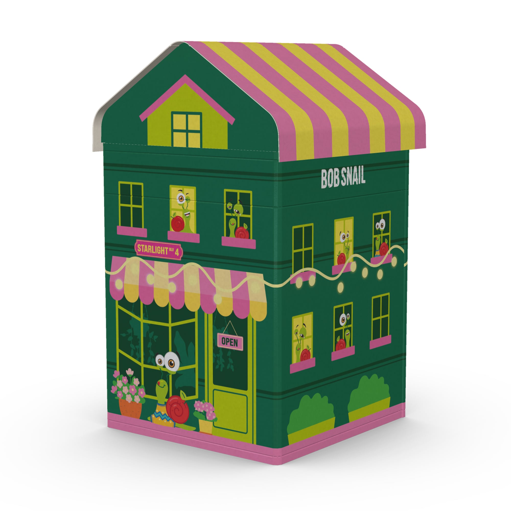 

Подарунковий бокс Bob Snail Snail City з іграшкою, StarLight, 12 продуктів