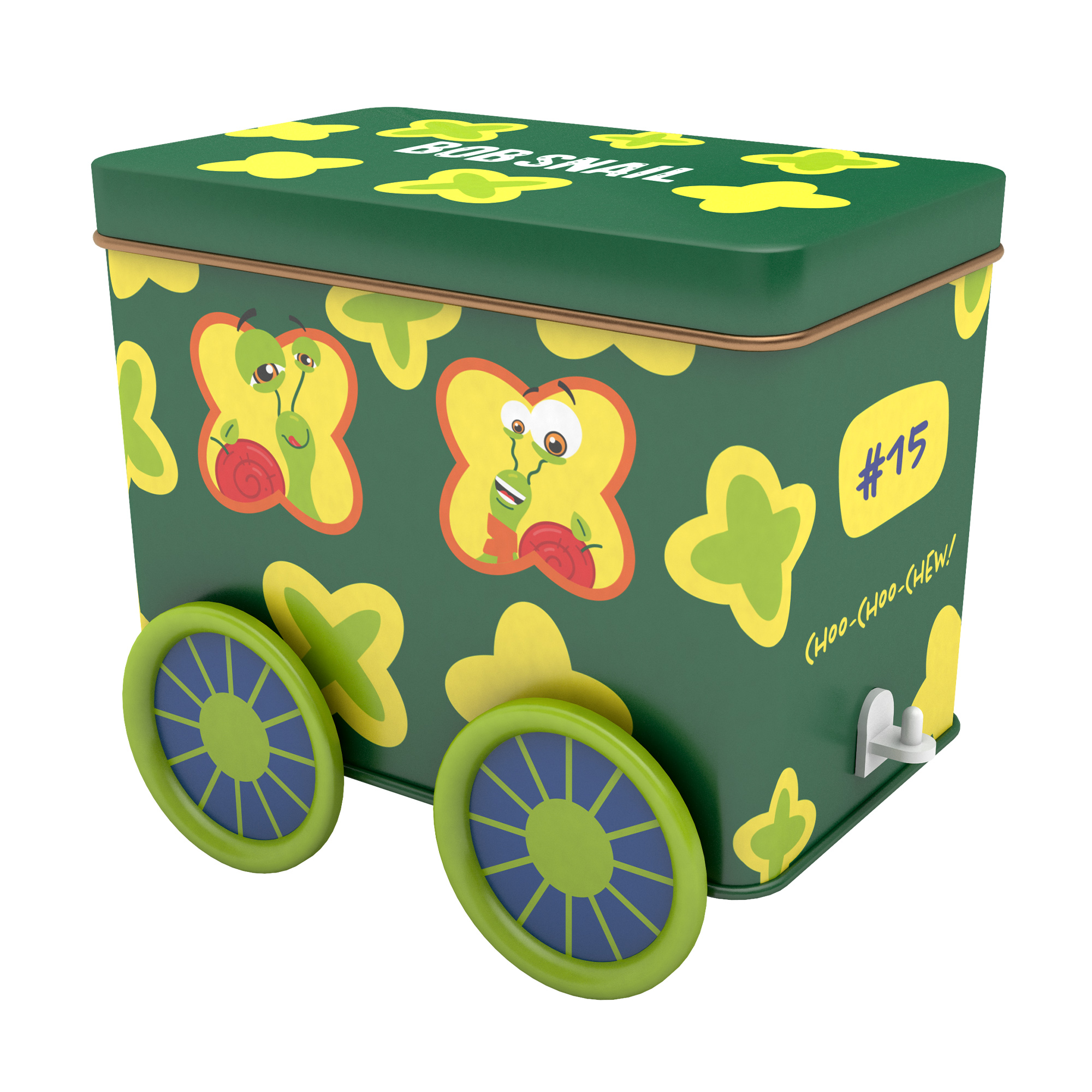 

Подарунковий набір Bob Snail Snack Track вагон 15 (роли, 8*10 г + мармелад, 3*9 г + іграшка, 1 шт + стікерпак, 1 шт + квиток, 1 шт + магніти, 3 шт)