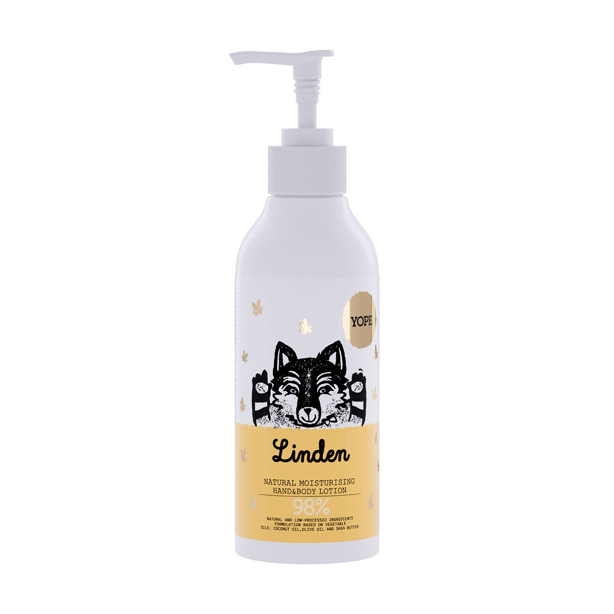 

Лосьйон для рук та тіла Yope Linden Natural Moisturising Hand And Body Lotion, 300 мл