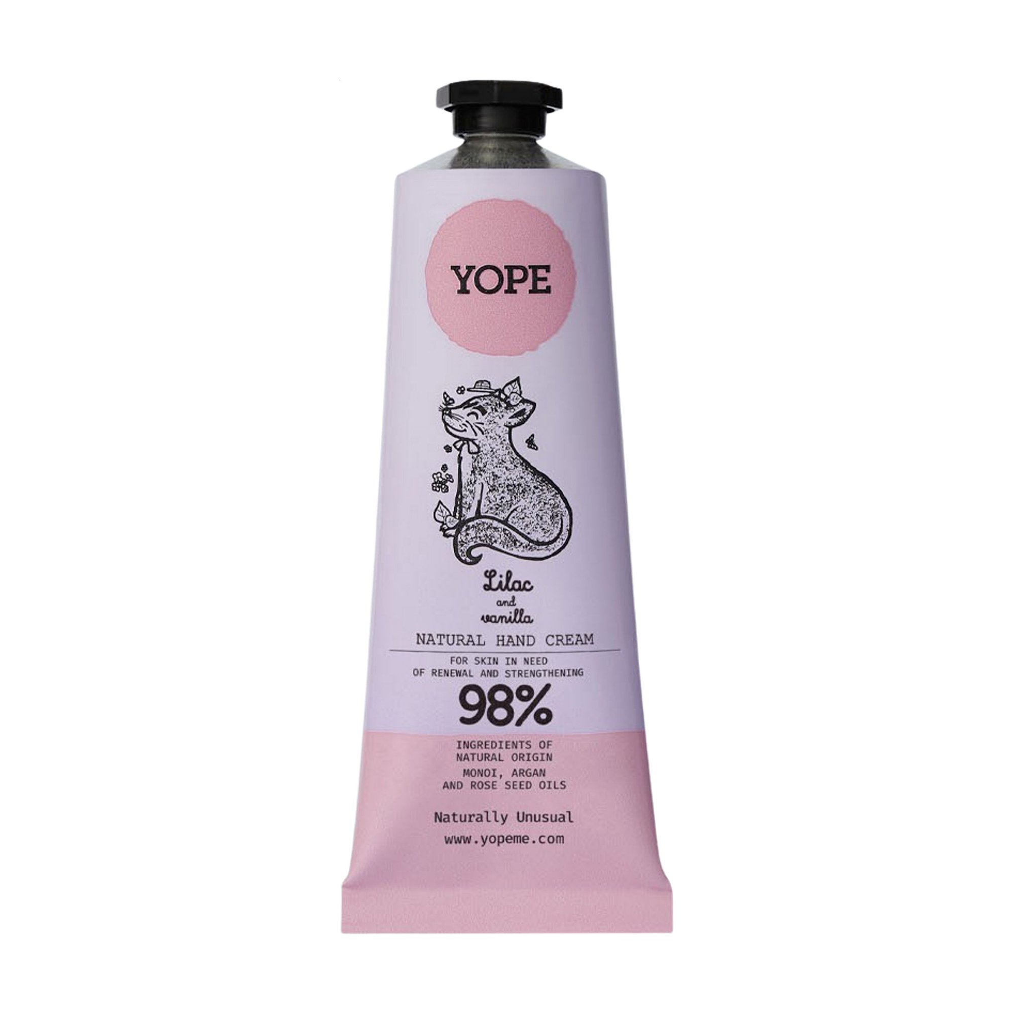 

Крем для рук Yope Lilac And Vanilla Natural Hand Cream, 50 мл