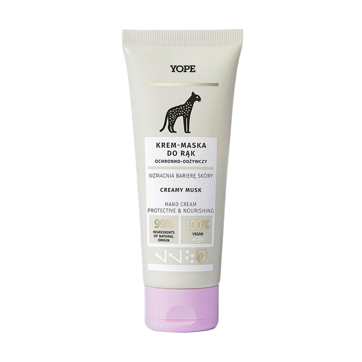 

Захисний крем для рук Yope Creamy Musk Hand Cream Protective & Nourishing з мускусом, 50 мл