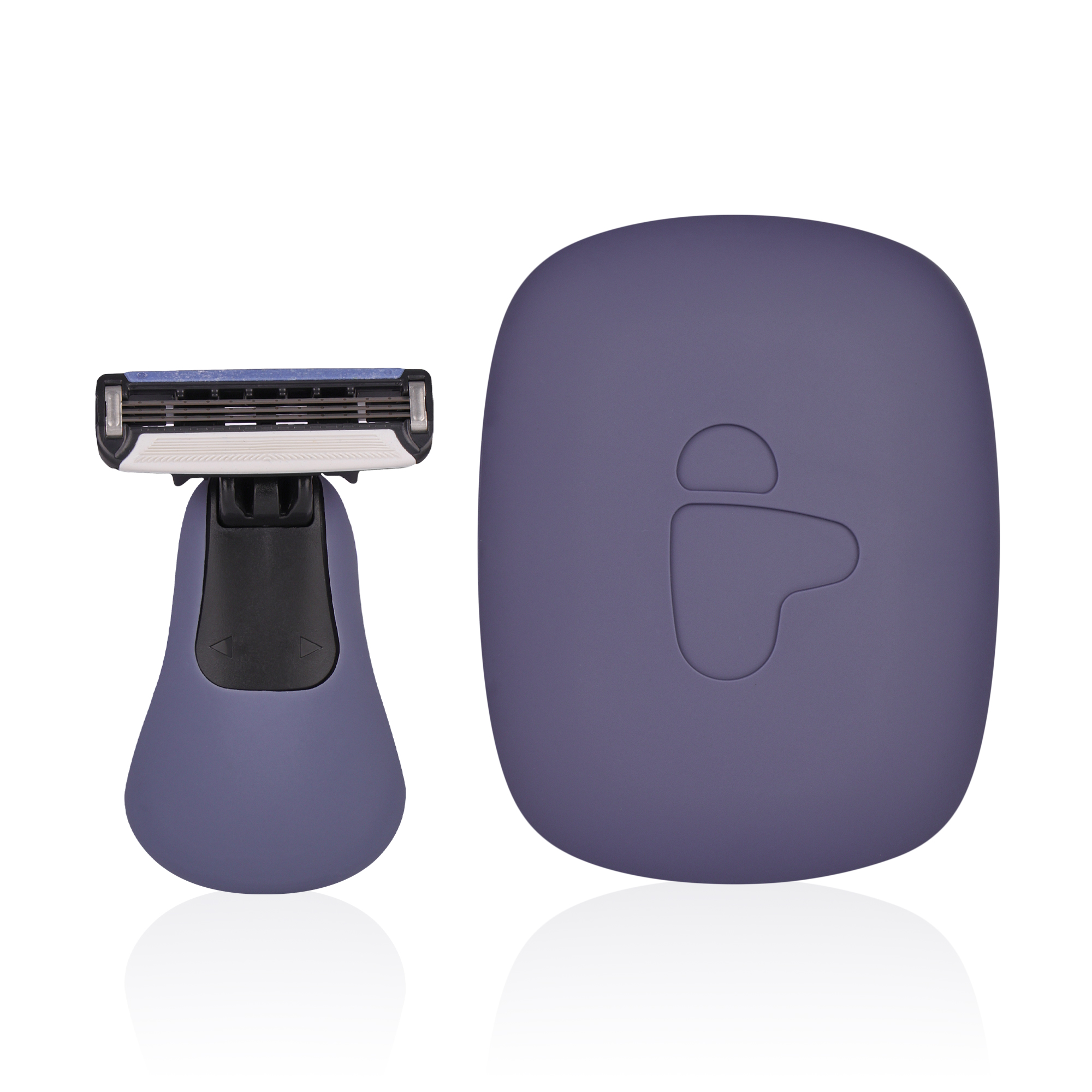 

Компактна жіноча бритва з футляром Multichannel, фіолетовий