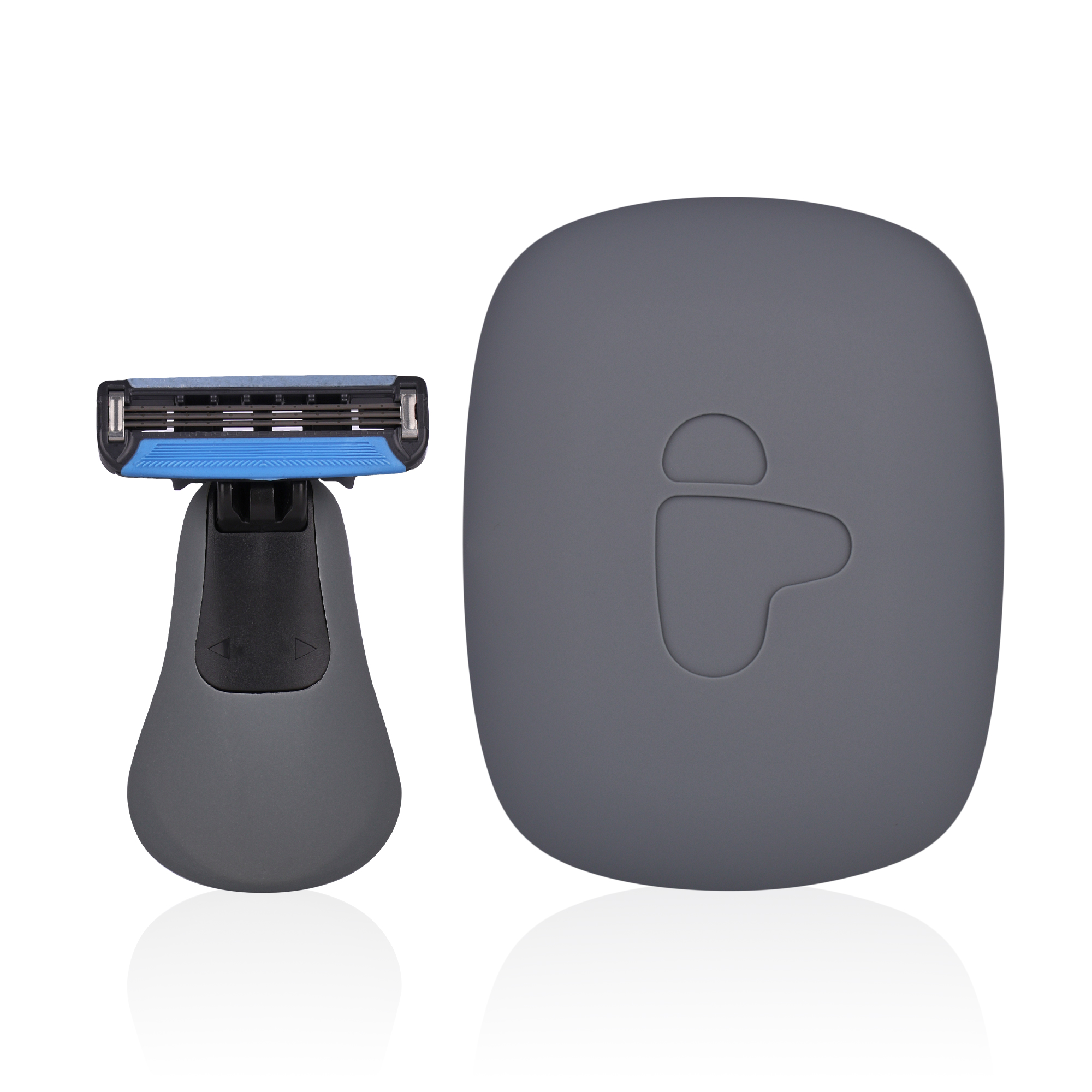 

Компактна жіноча бритва з футляром Multichannel, сірий