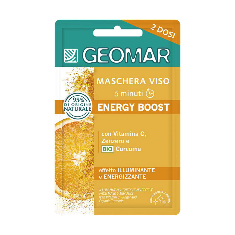 

Маска для обличчя Geomar Energy Boost Face Mask, 15 мл
