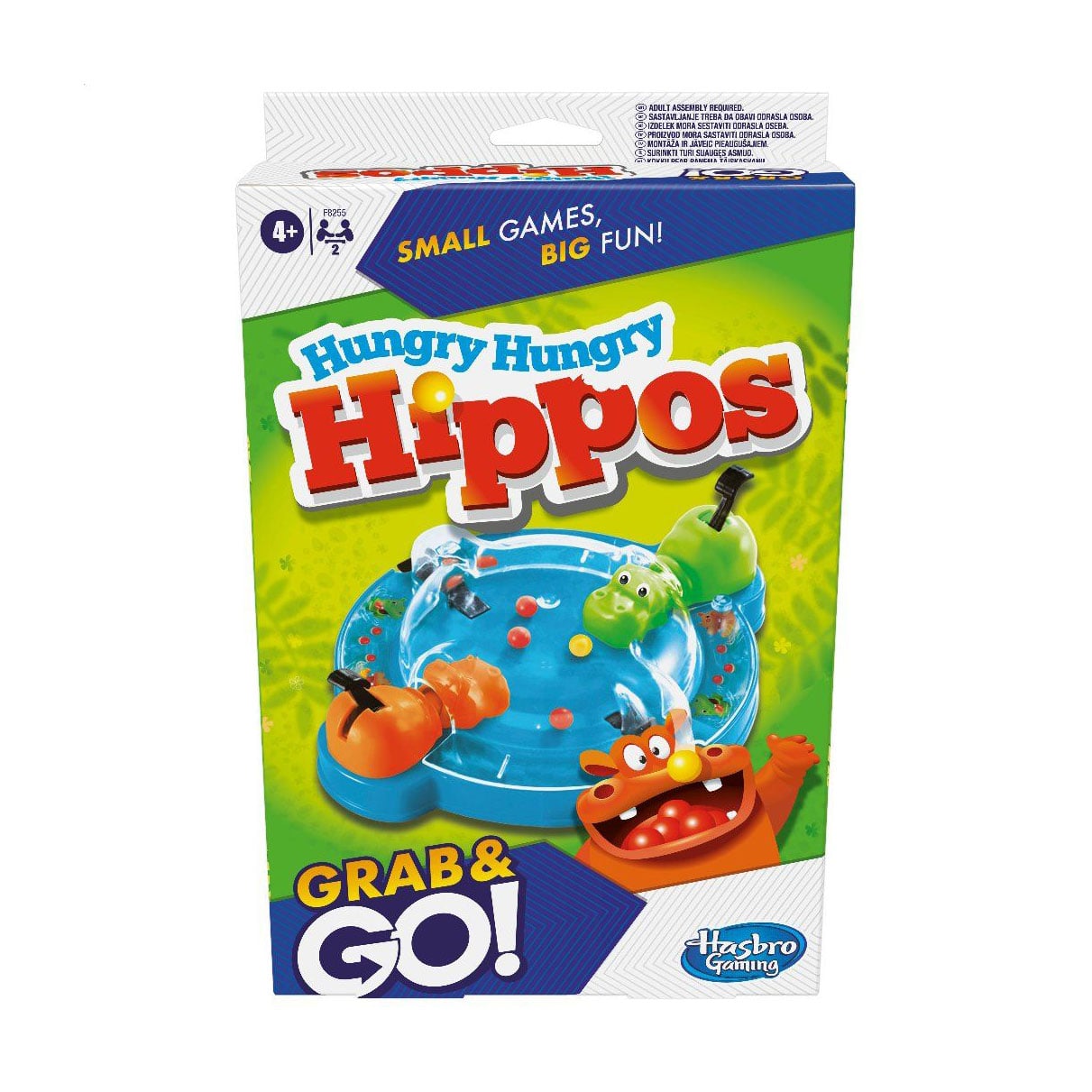 

Настільна гра Hasbro Голодні бегемотики, дорожная версия, від 4 років (F8255)