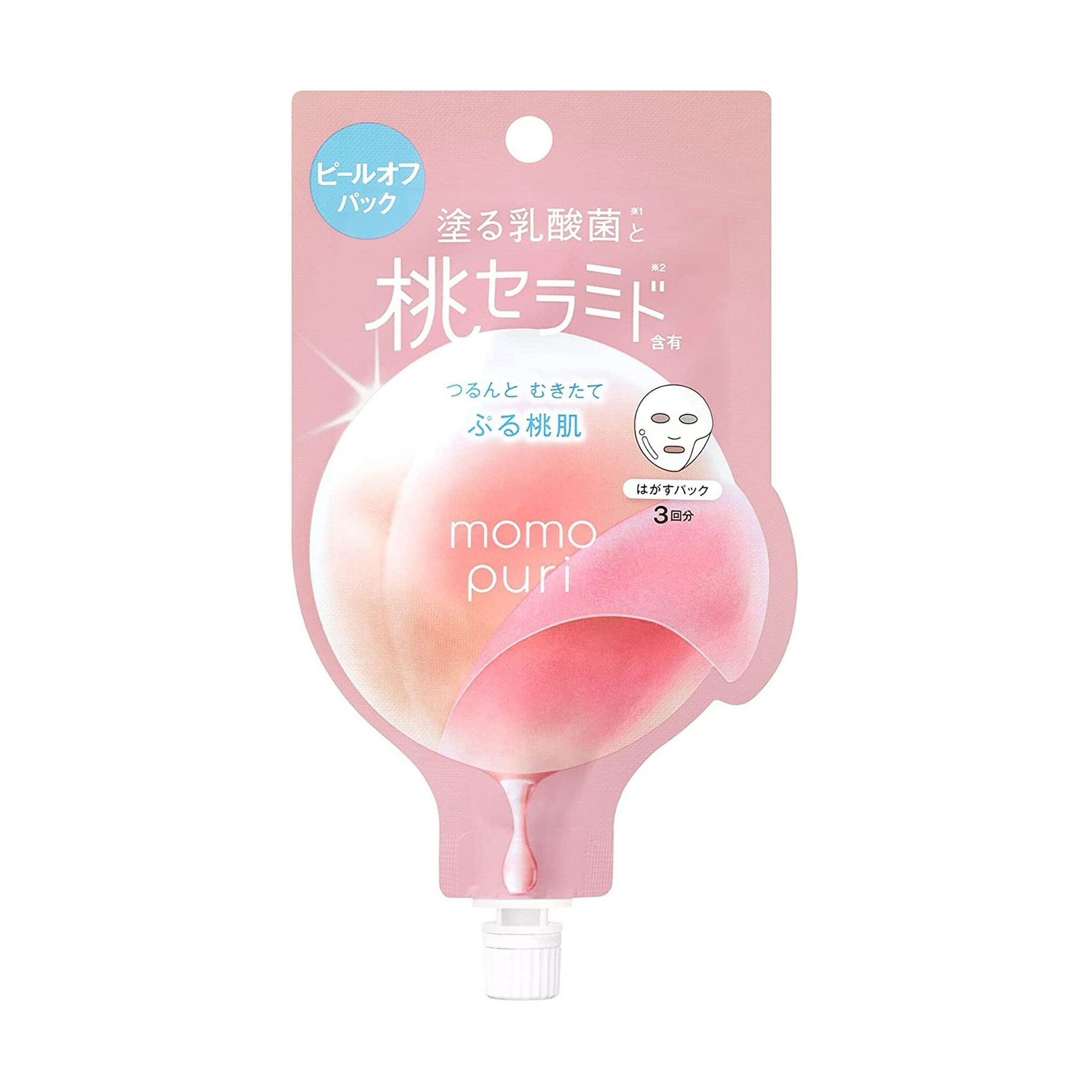 

Очищувальна маска-плівка для обличчя BCL Momopuri Peach Fresh Peel-Off Pack, 20 мл