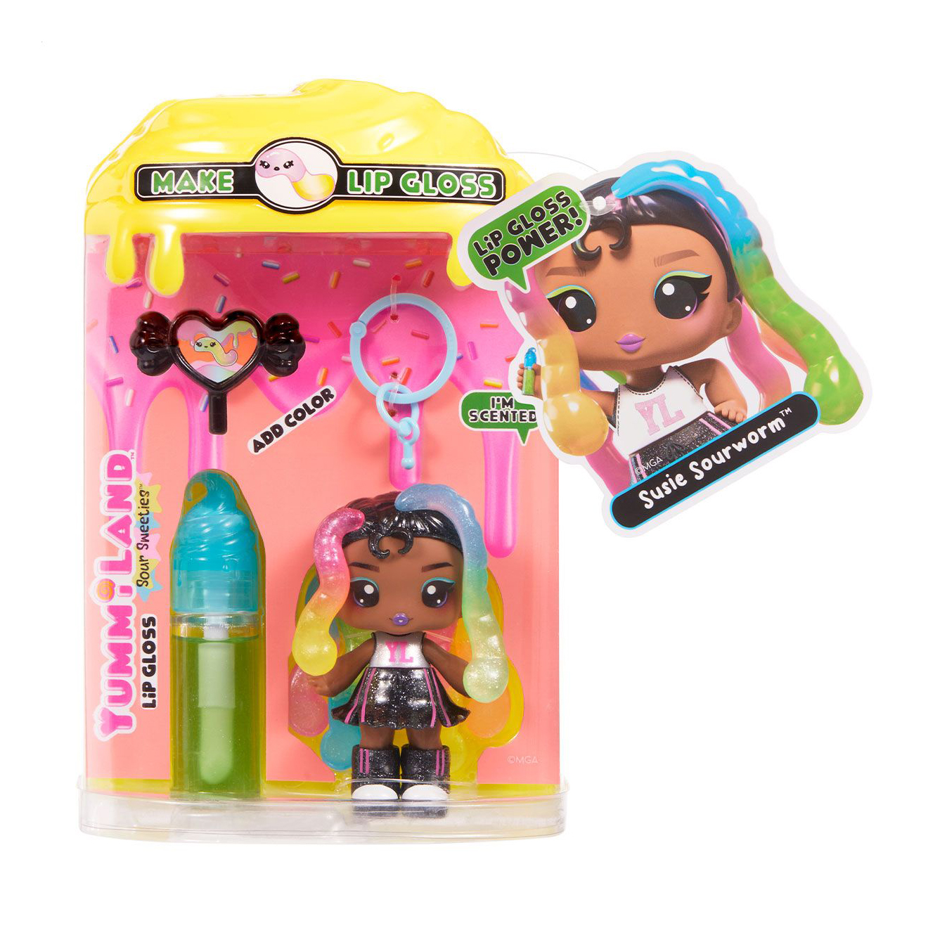 

Ігровий набір Yummi Land SS Саша Сауервормс з лялькою та блиском для губ, від 4 років (545781)