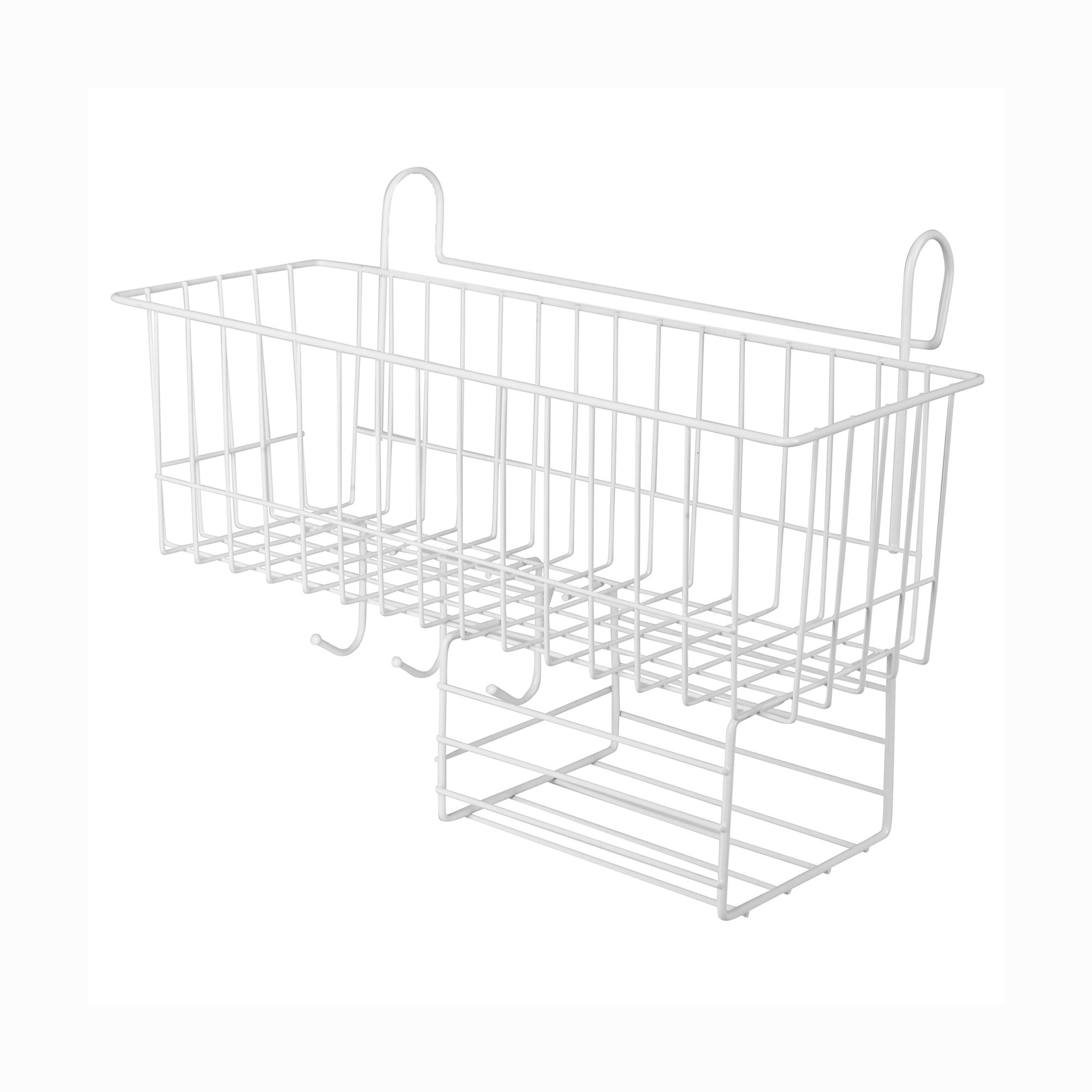 

Органайзер для зберігання Ringel Raum навісний, білий, 39*18*25.5 см (RG-002w)