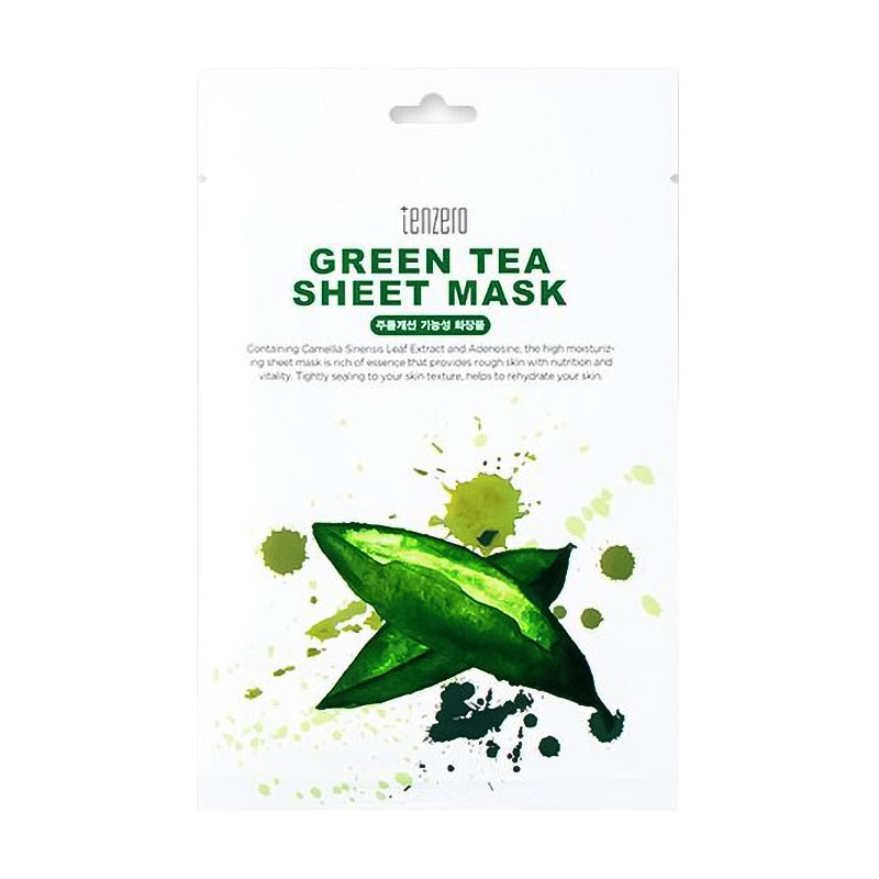 

Тканинна маска для обличчя Tenzero Green Tea Sheet Mask, 25 мл