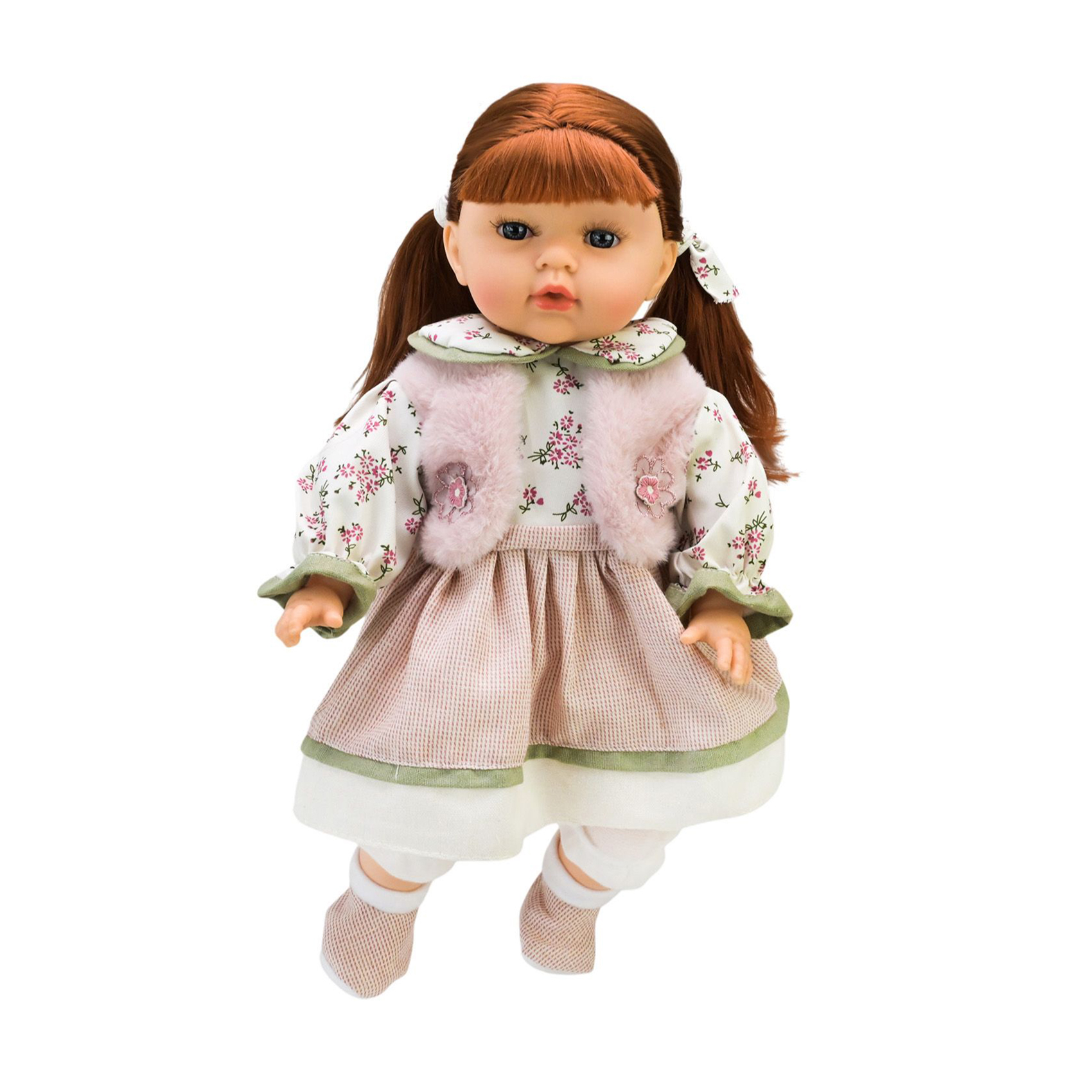 

Лялька Країна Іграшок Маленька Пані, м'яконабивна, музична, у коробці, від 3 років, 45 см (PL-525-111)