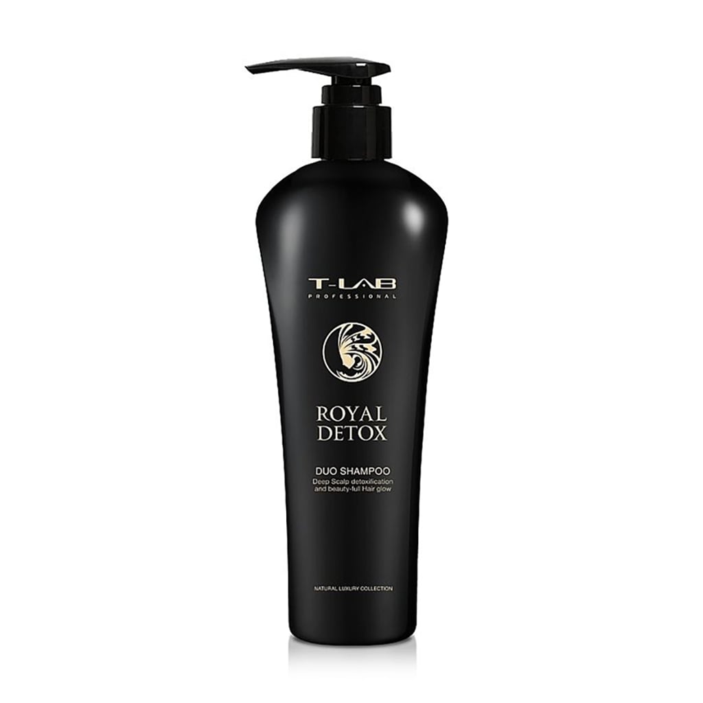 

Шампунь T-LAB Professional Royal Detox Duo Shampoo для глибокої детоксикації шкіри голови та сяйва волосся, 750 мл