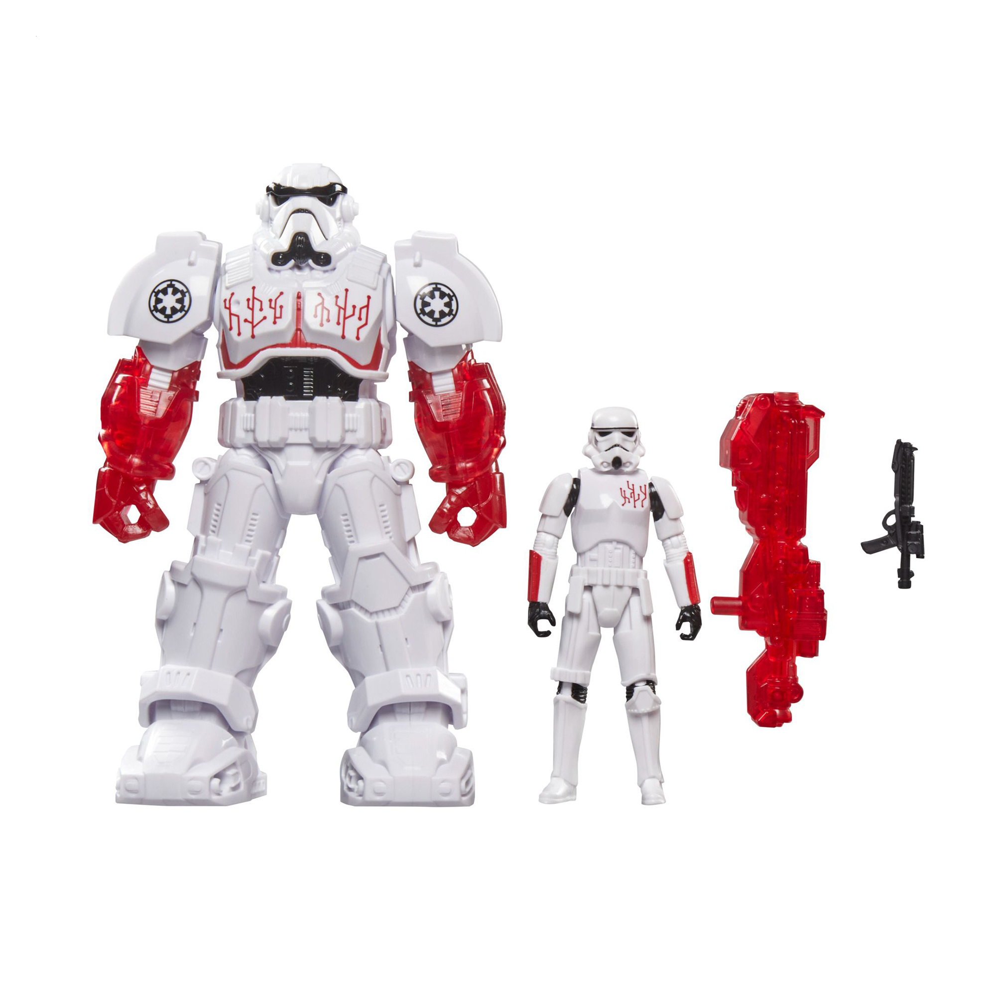 

Ігровий набір Star Wars Toys Epic World Of Action Stormtrooper Mech Force Suits від 4 років, 4 елементи (G0776/G1158)