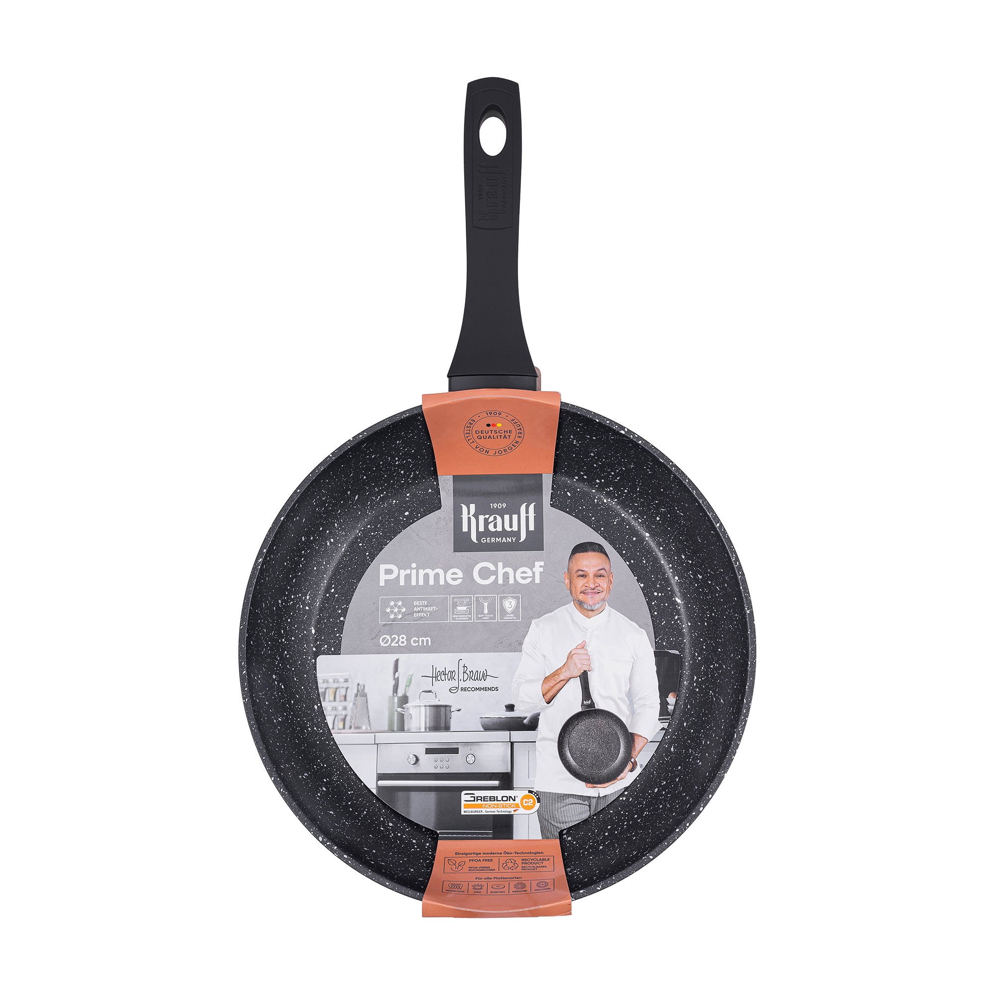 

Сковорода Krauff Prime Chef без кришки, 28 см (25-45-210)