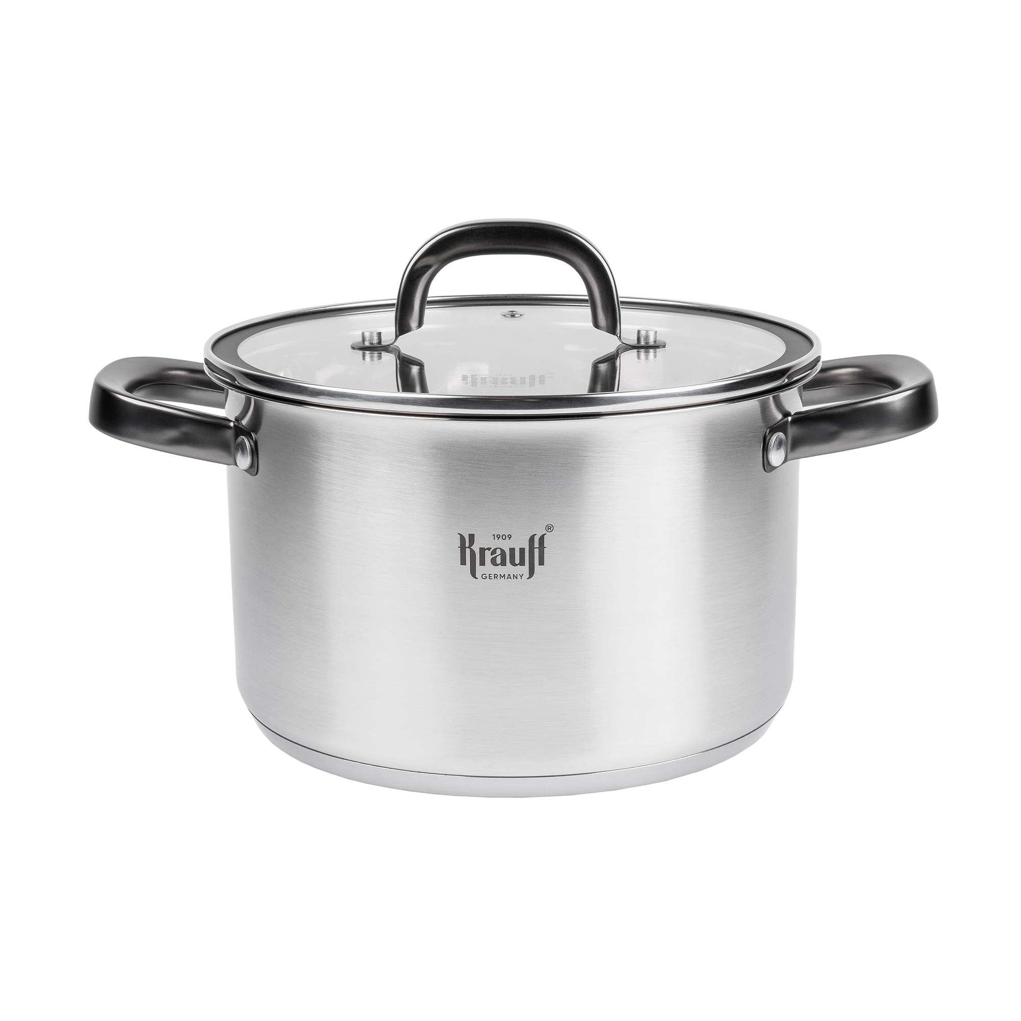 

Каструля Krauff Prime Chef з кришкою, діаметр 20 см, 3.8 л (26-303-009)