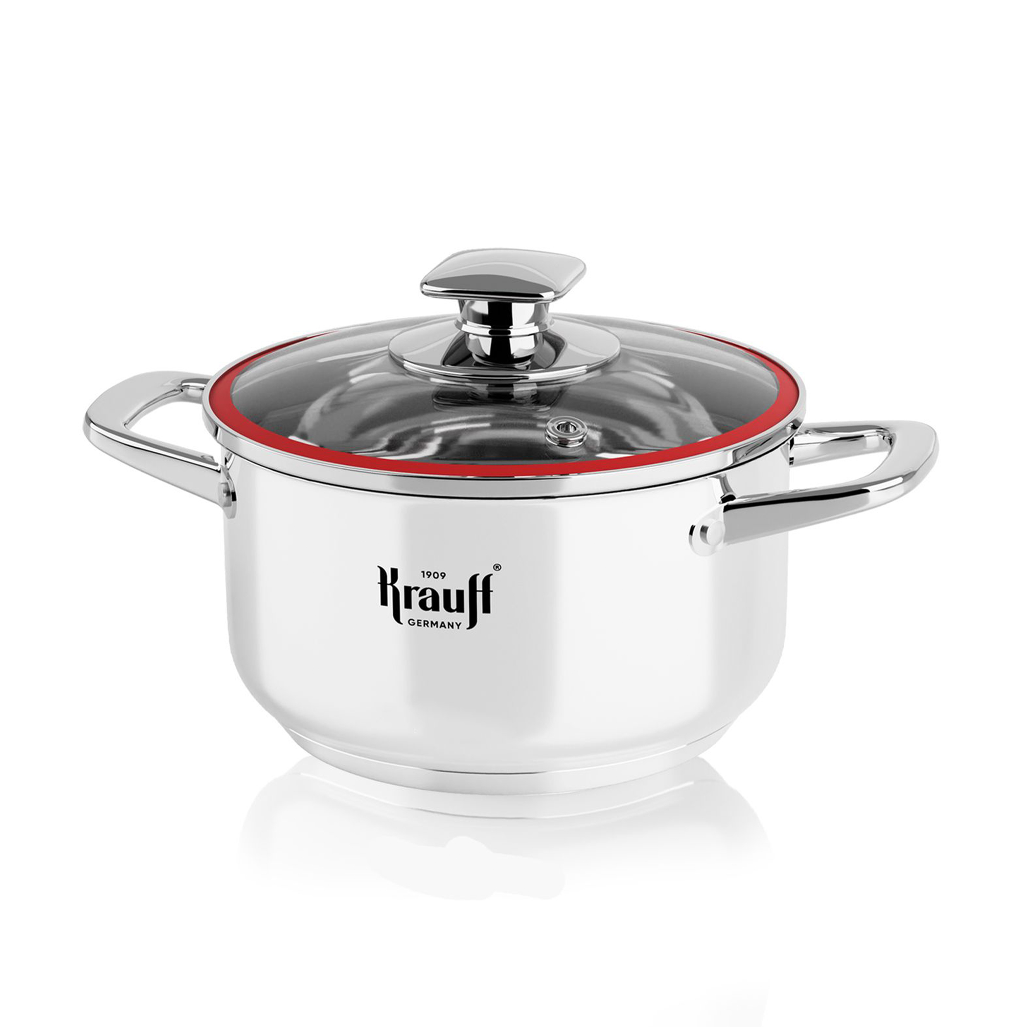 

Уцінка! Каструля Krauff Prime Chef з кришкою, діаметр 12 см, 700 мл (26-238-065)