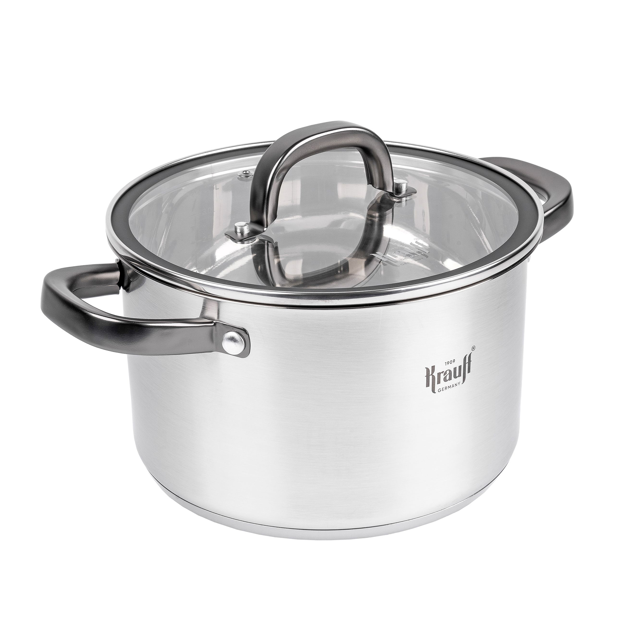 

Каструля Krauff Prime Chef з кришкою, діаметр 22 см, 5 л (26-303-010)