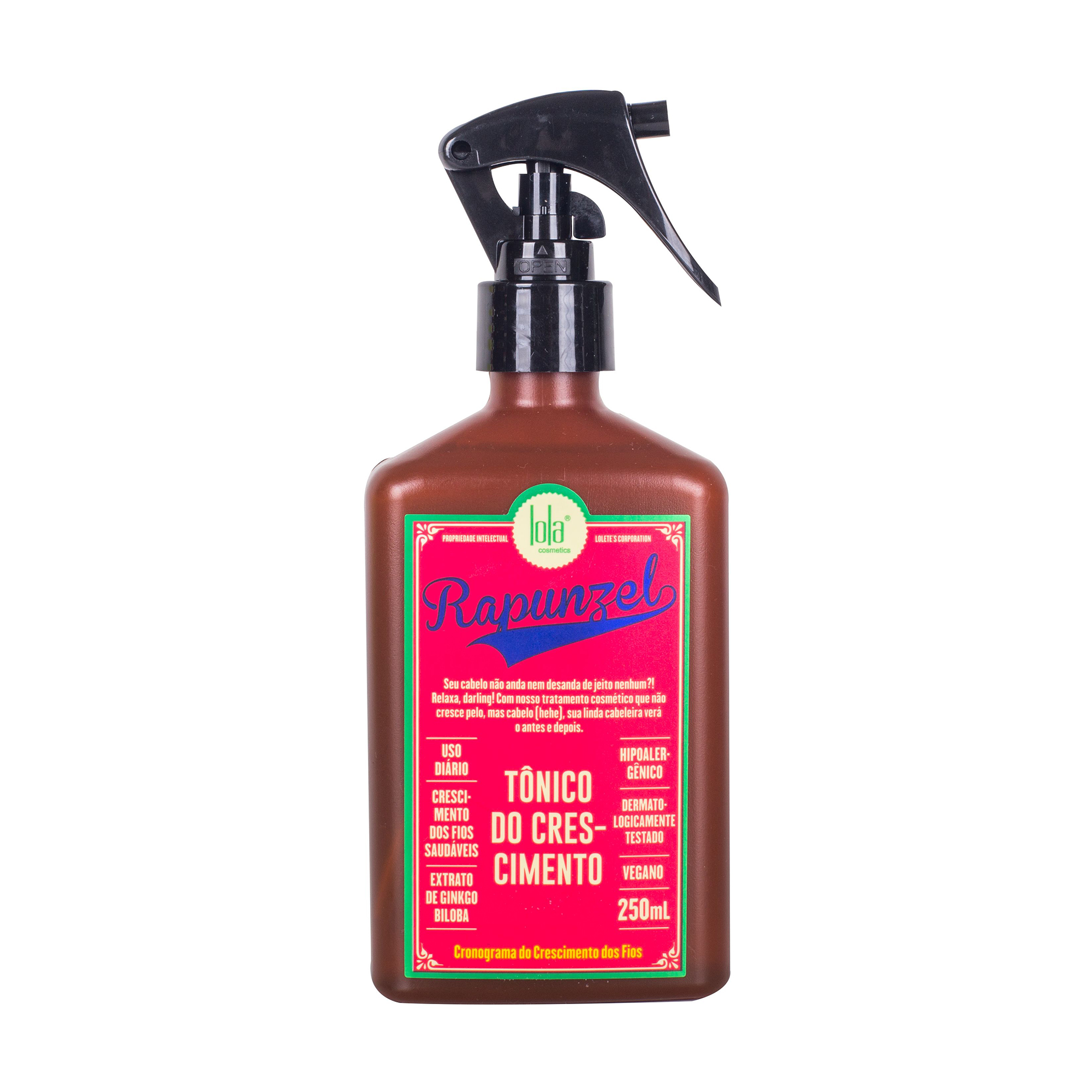 

Тонік-спрей Lola From Rio Rapunzel Hair Growth Tonic для росту волосся, 250 мл