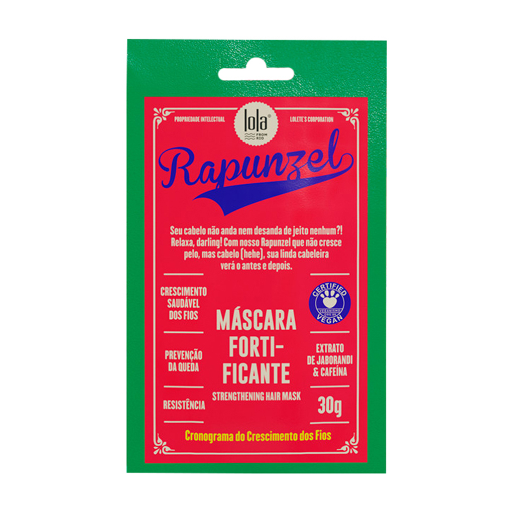 

Маска для зміцнення волосся Lola From Rio Rapunzel Strengthening Hair Mask, 30 г