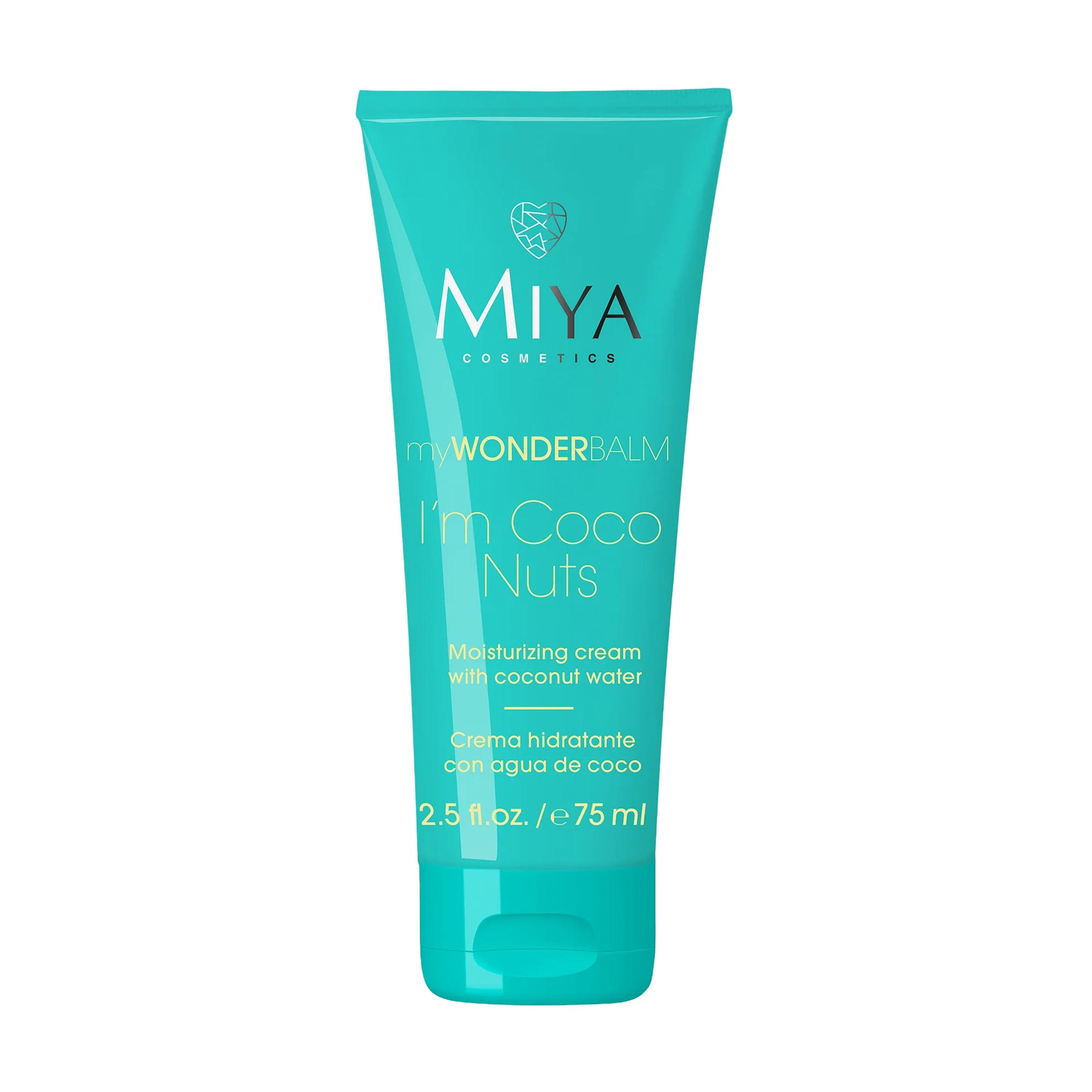 Зволожувальний крем для обличчя Miya Cosmetics myWONDERBALM з кокосовою водою, 75 мл
